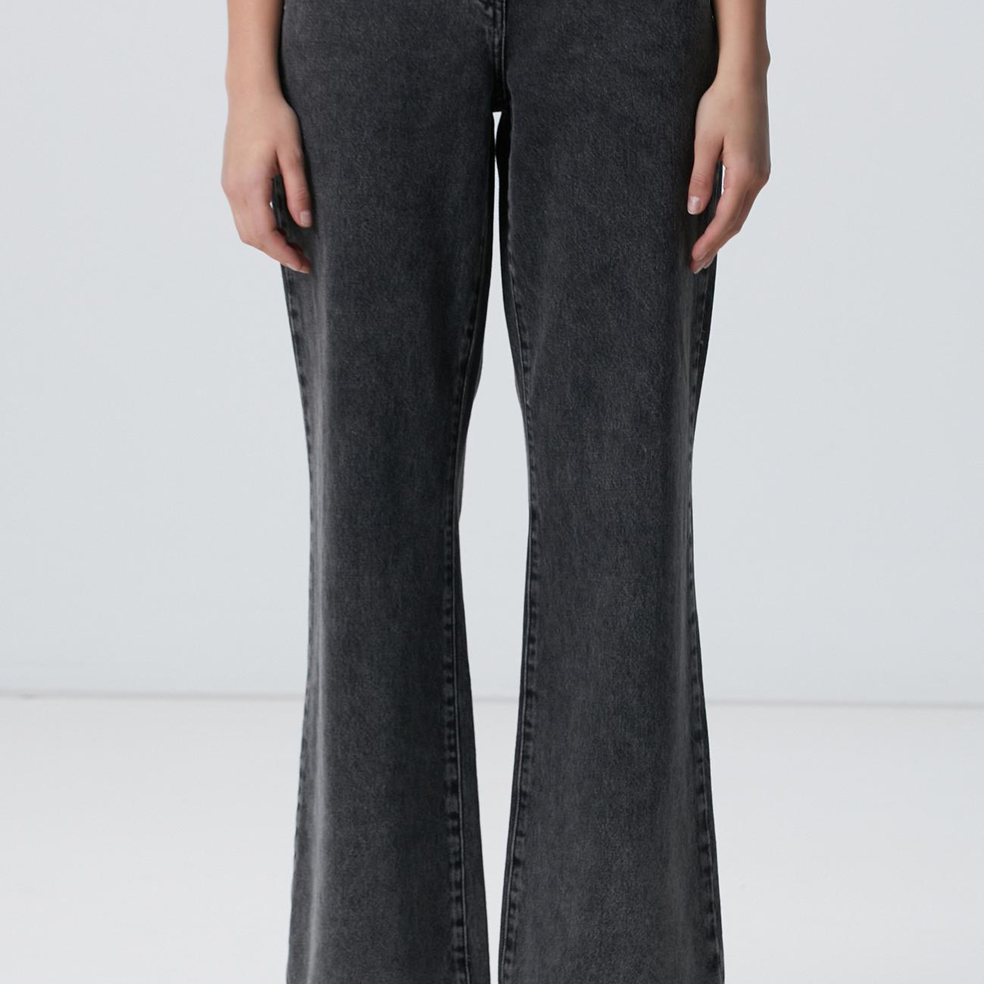 Network Kadın Antrasit Denim Pantolon