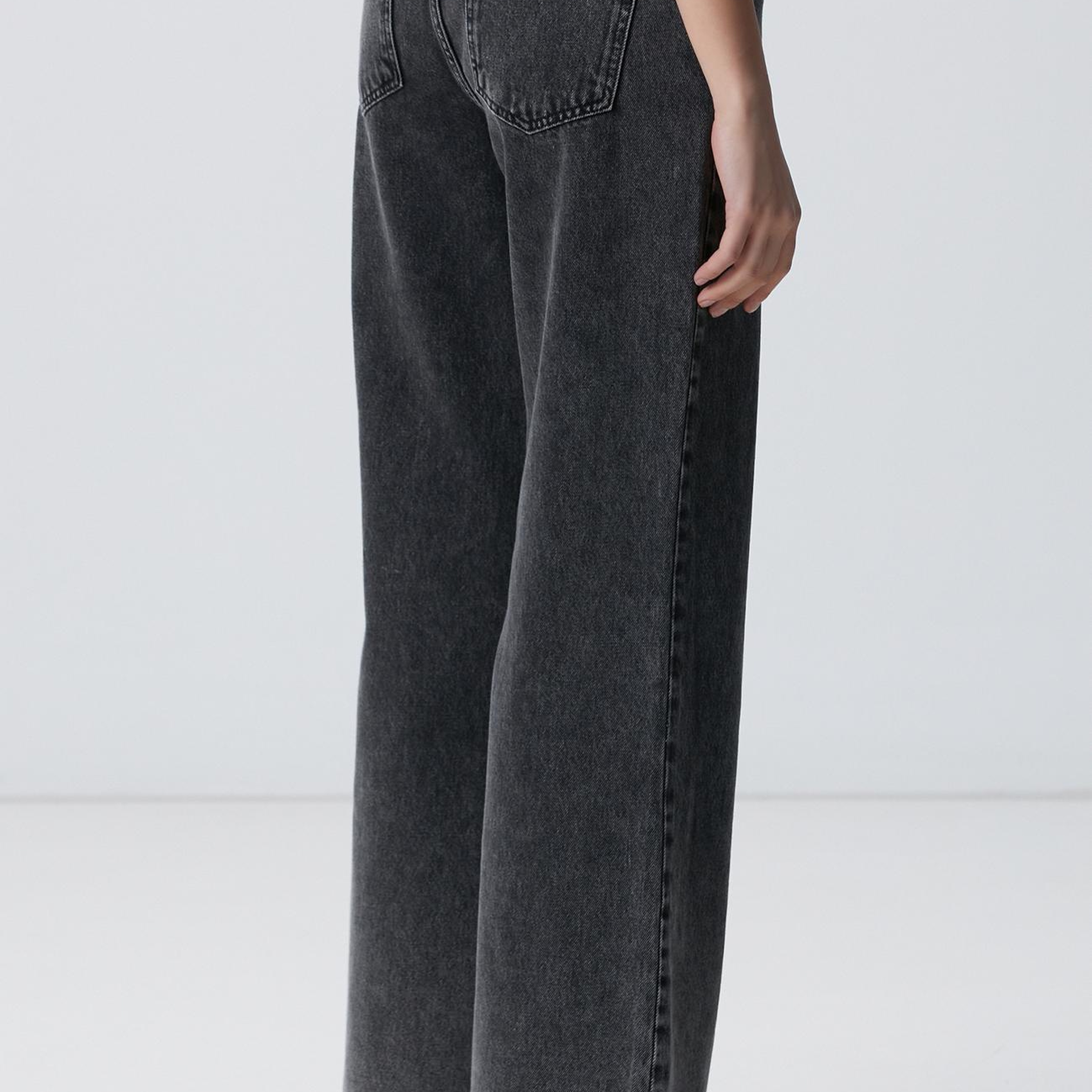 Network Kadın Antrasit Denim Pantolon