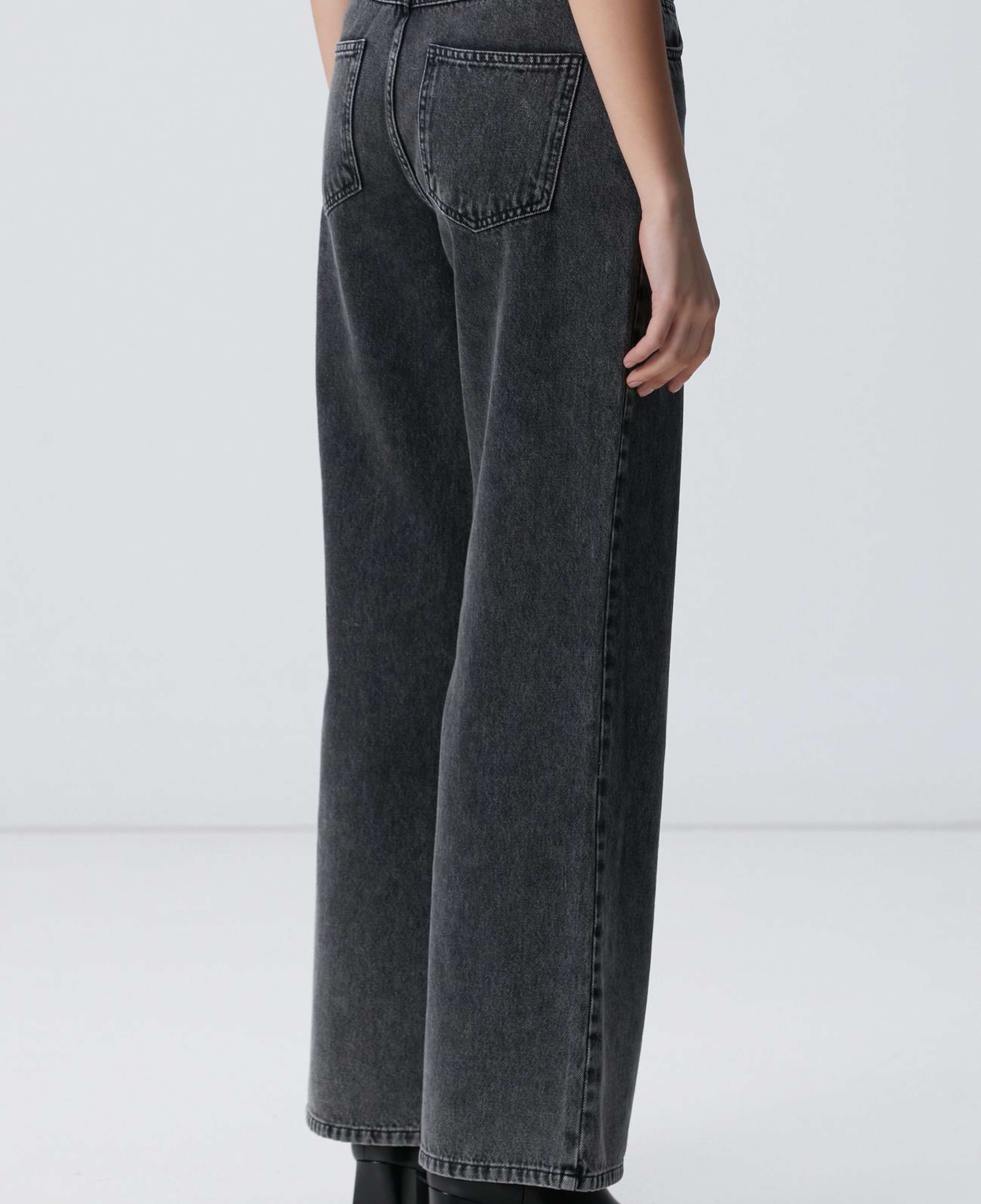 Network Kadın Antrasit Denim Pantolon