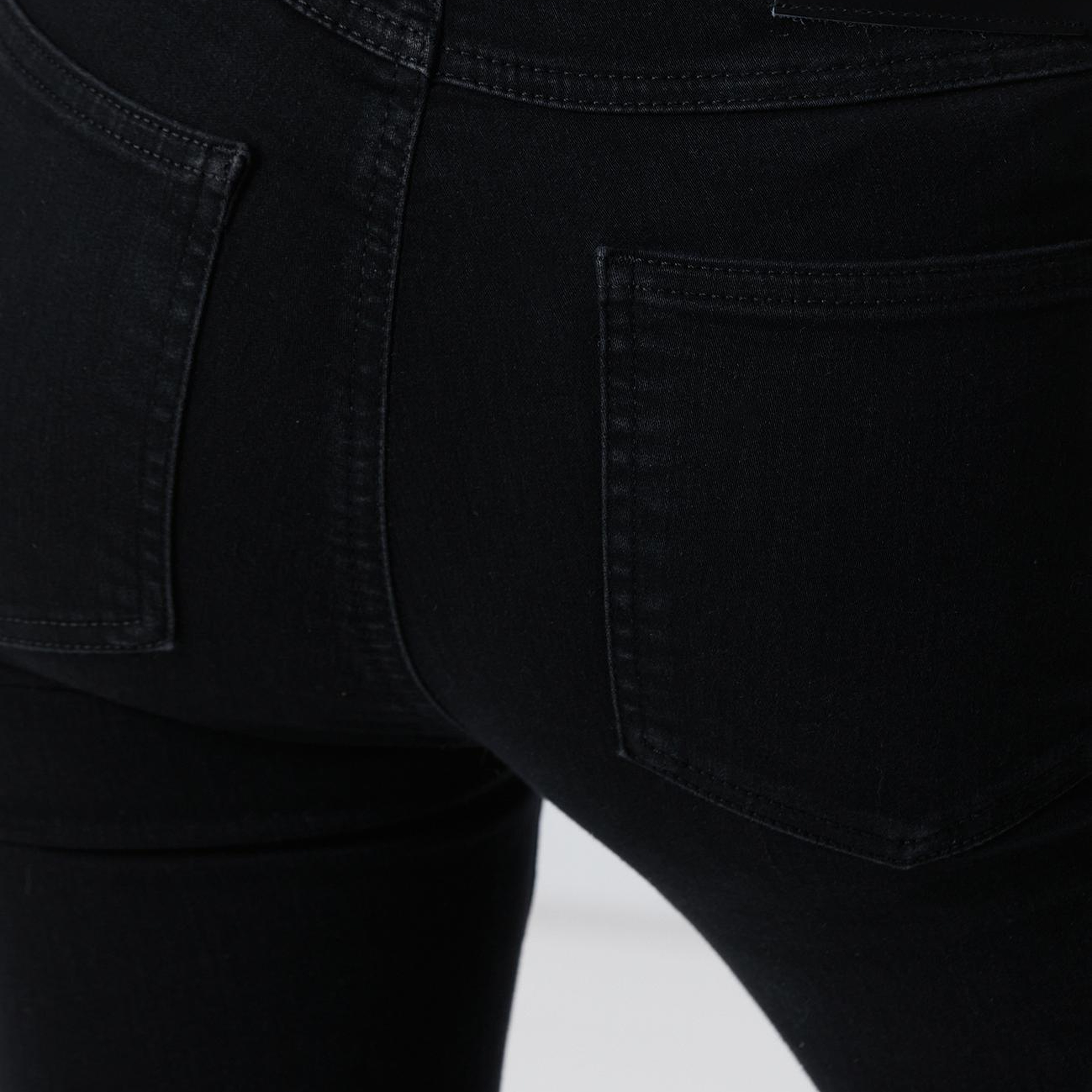 Network Kadın Siyah Denim Pantolon