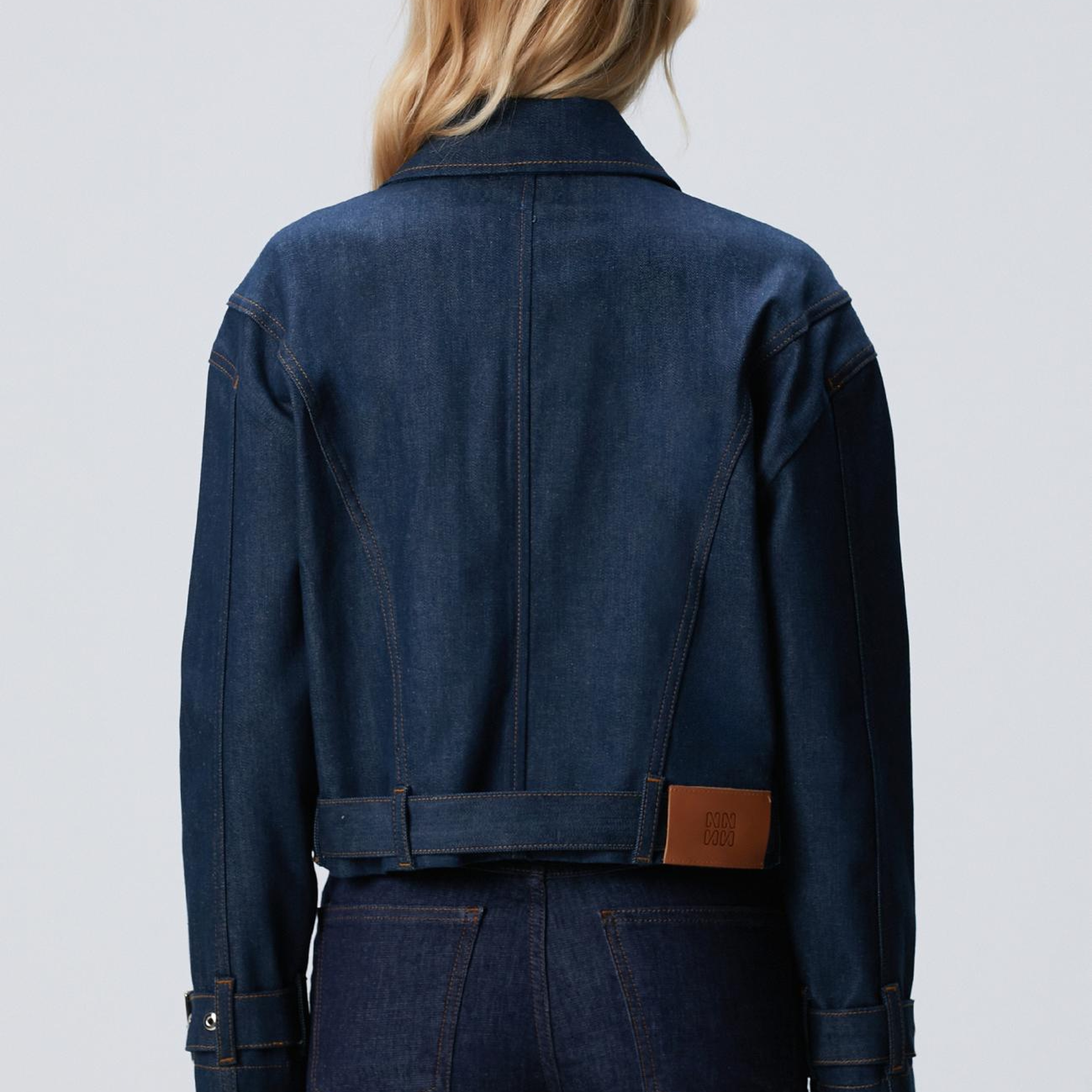 Network Kadın Koyu Indigo Mavi Denim Mont