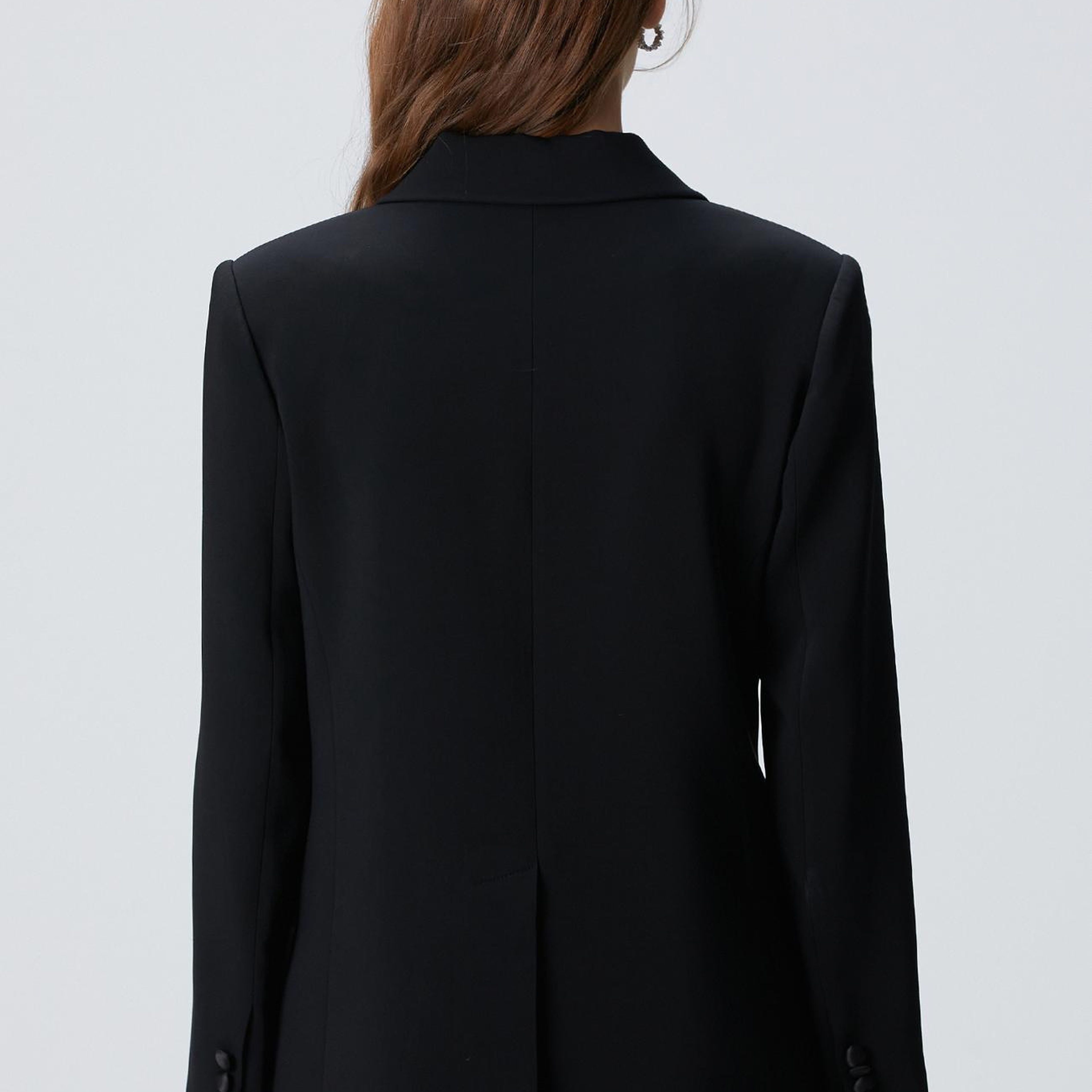 Network Kadın Siyah Taş Aksesuarlı Abiye Ceket