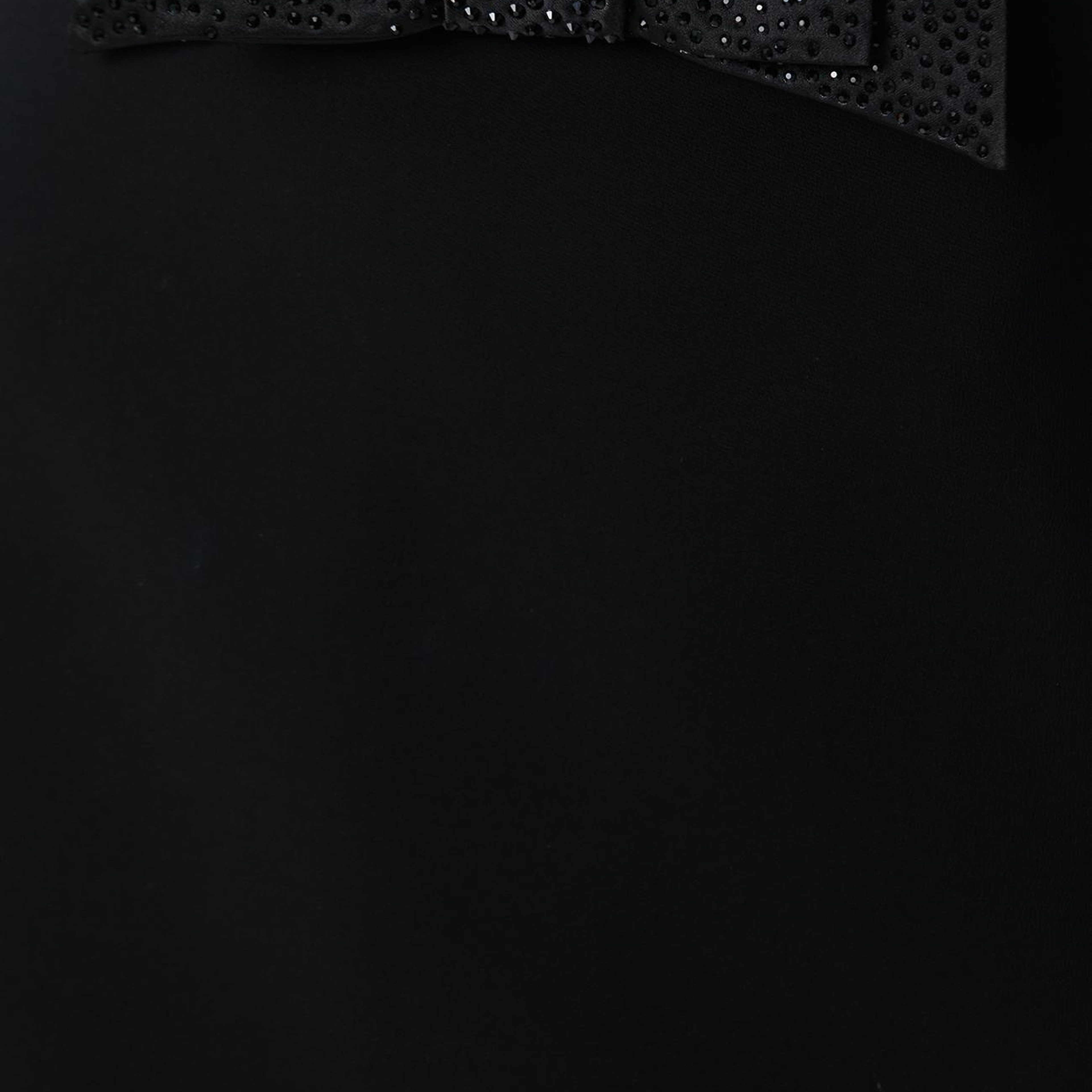 Network Kadın Siyah Evaze Mini Abiye Etek