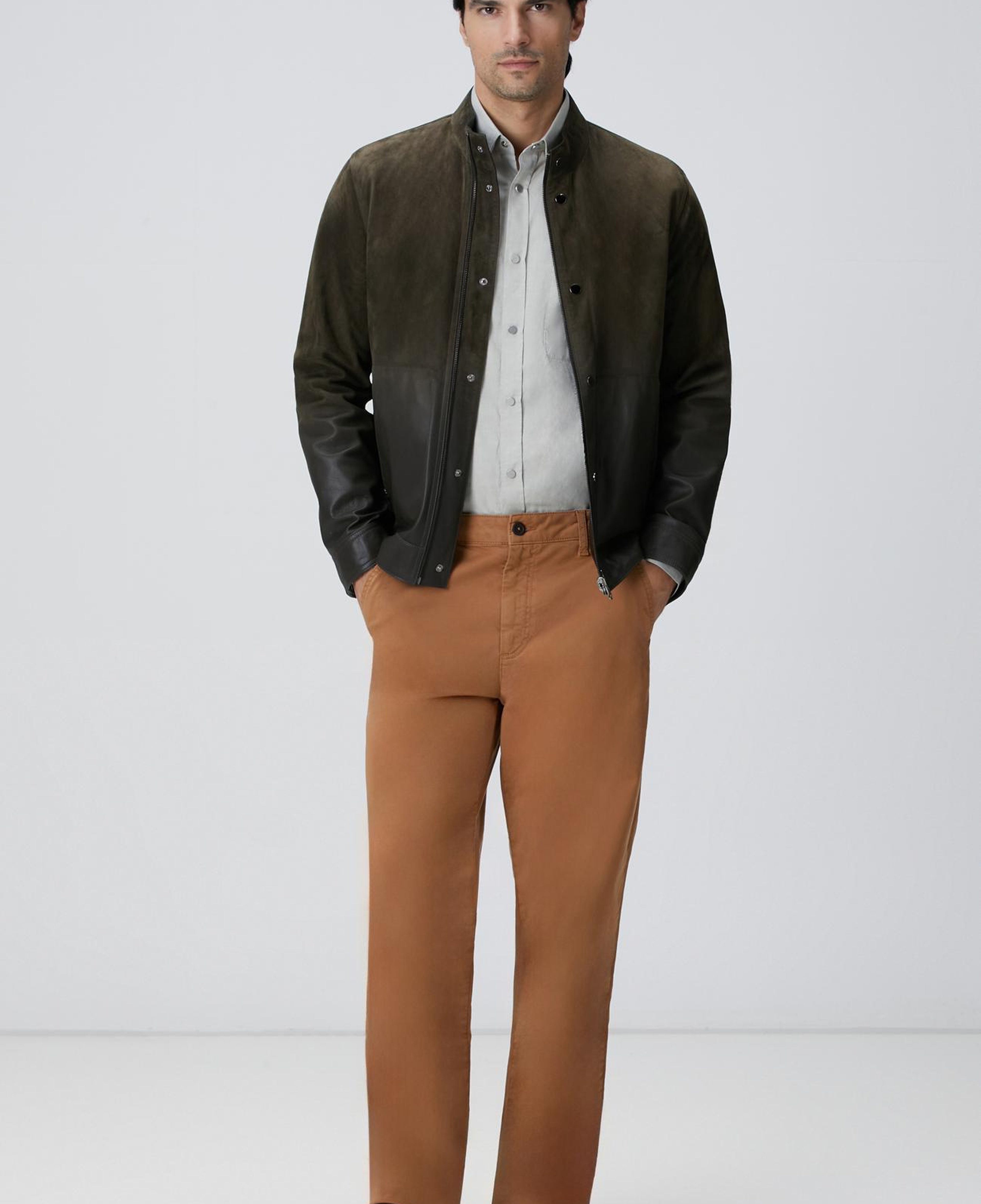Network Erkek Camel Chino Casual Pantolon