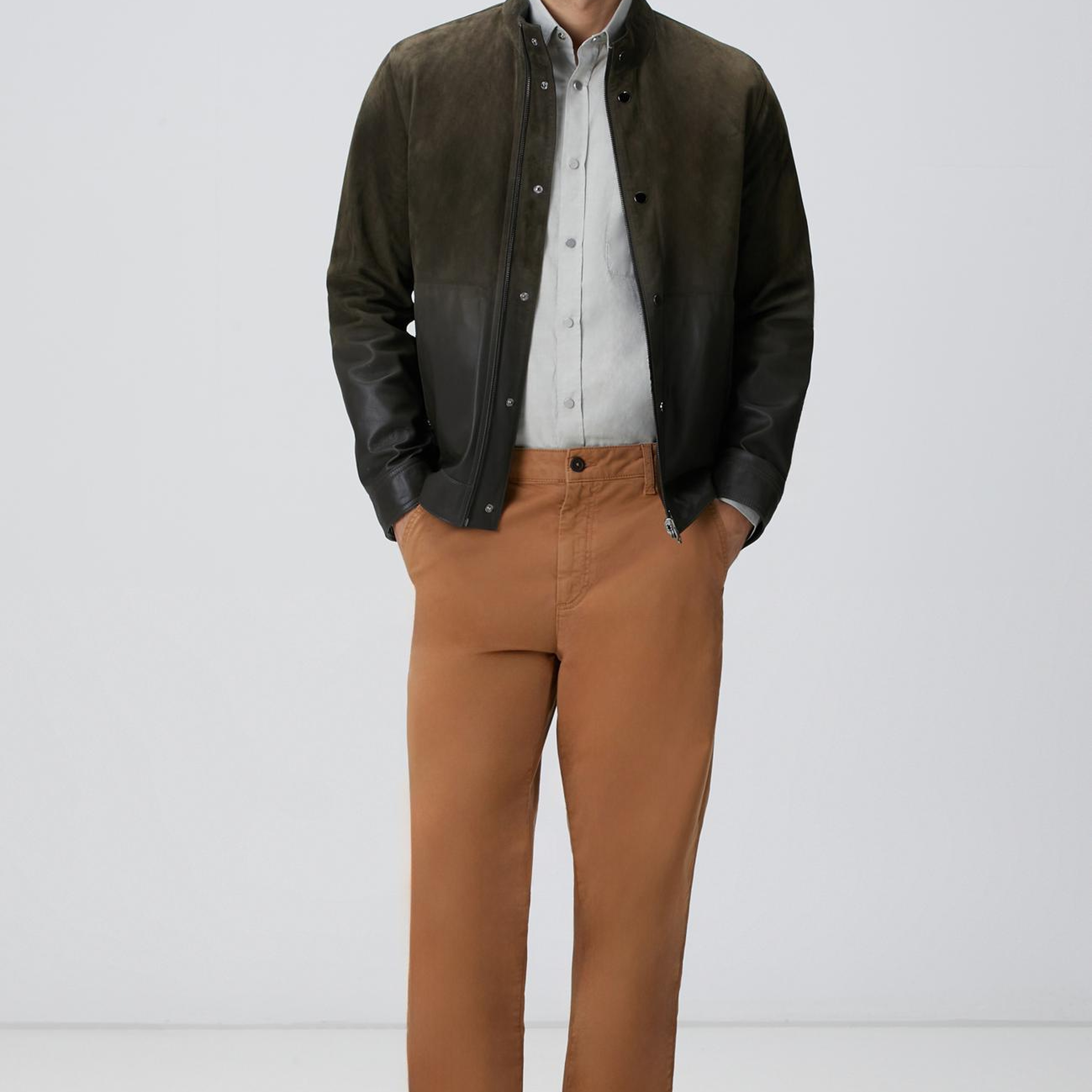 Network Erkek Camel Chino Casual Pantolon