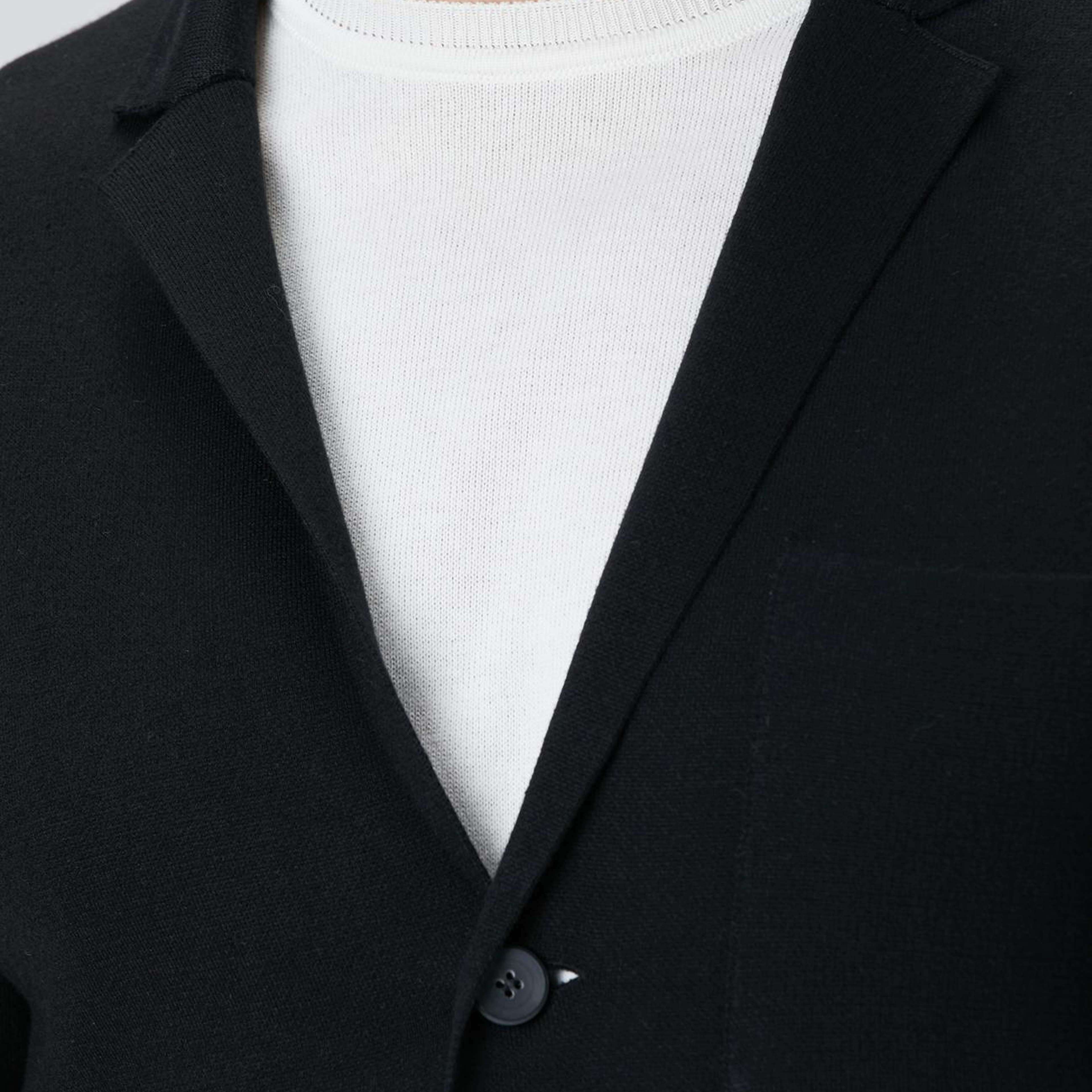 Network Erkek Siyah Triko Ceket