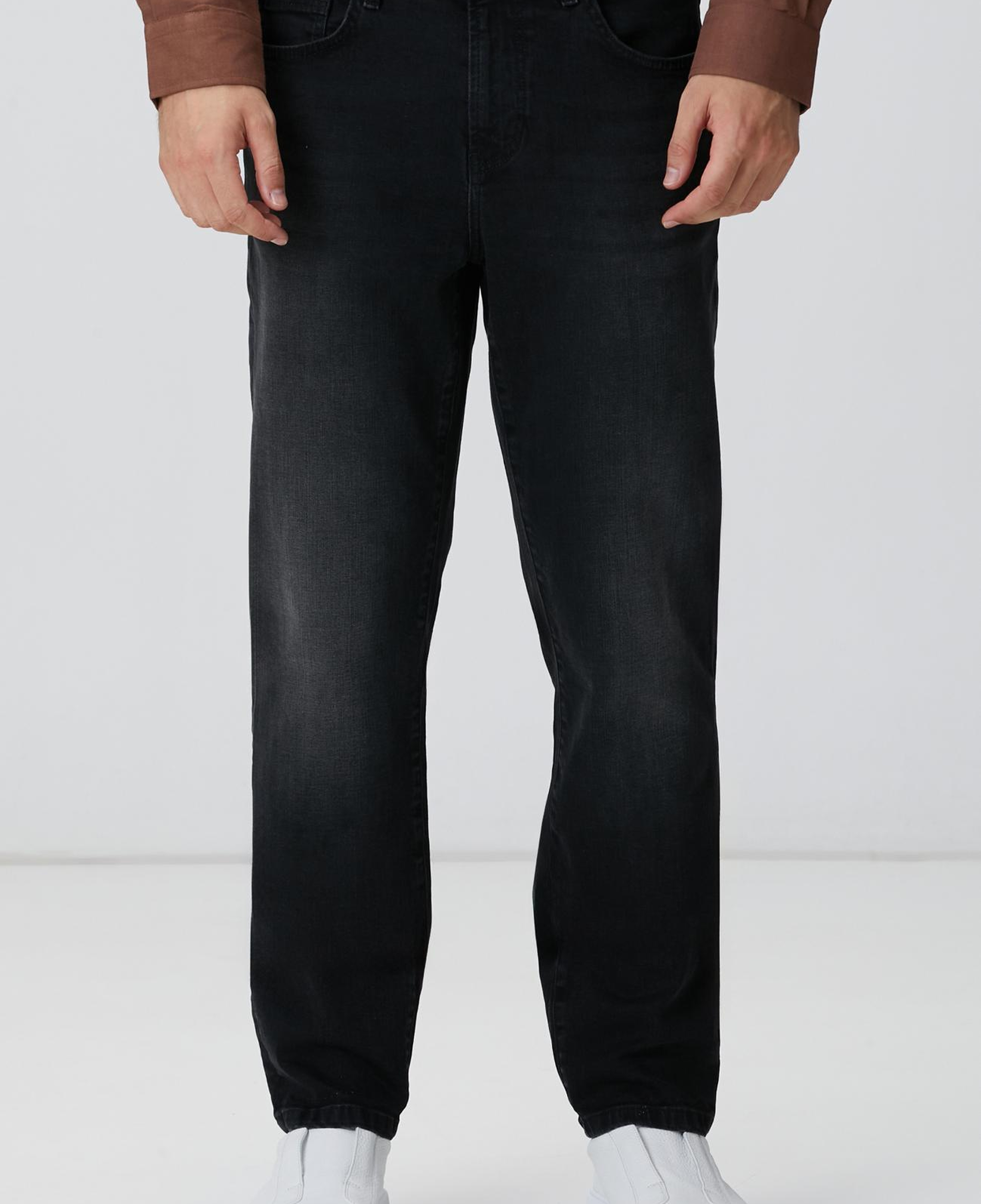 Network Erkek Antrasit Denim Pantolon