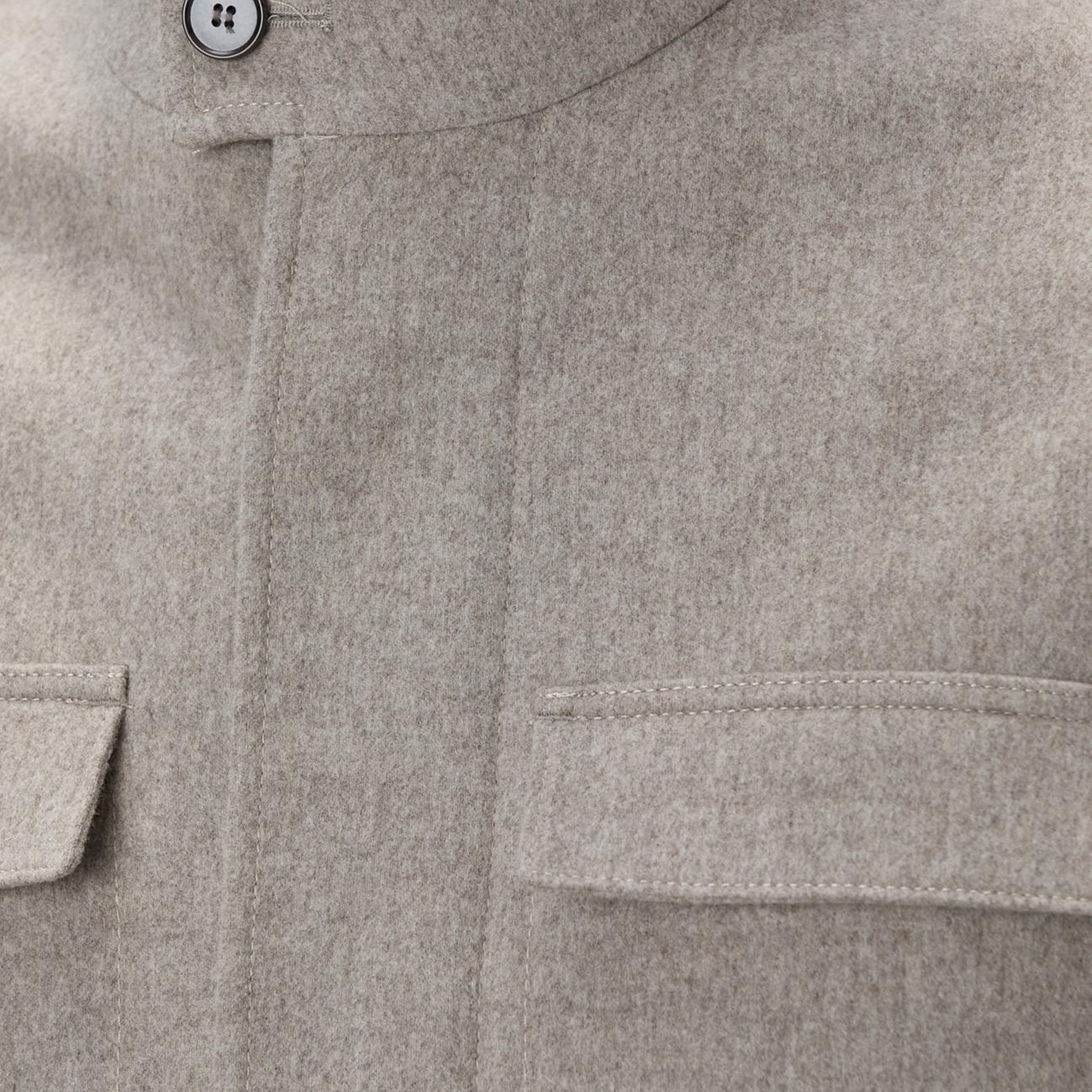 Network Erkek Bej Yün Coat Ceket