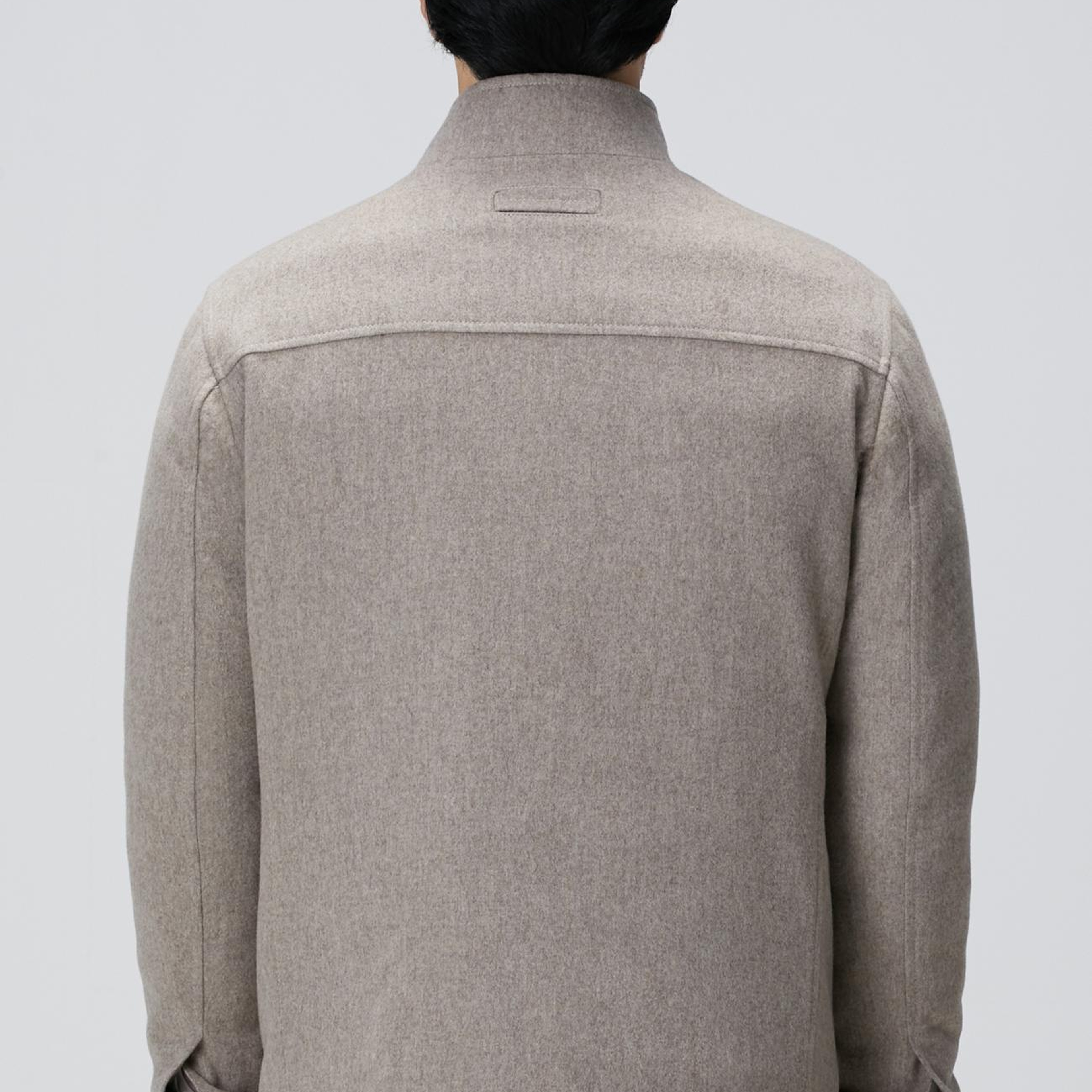 Network Erkek Bej Yün Coat Ceket