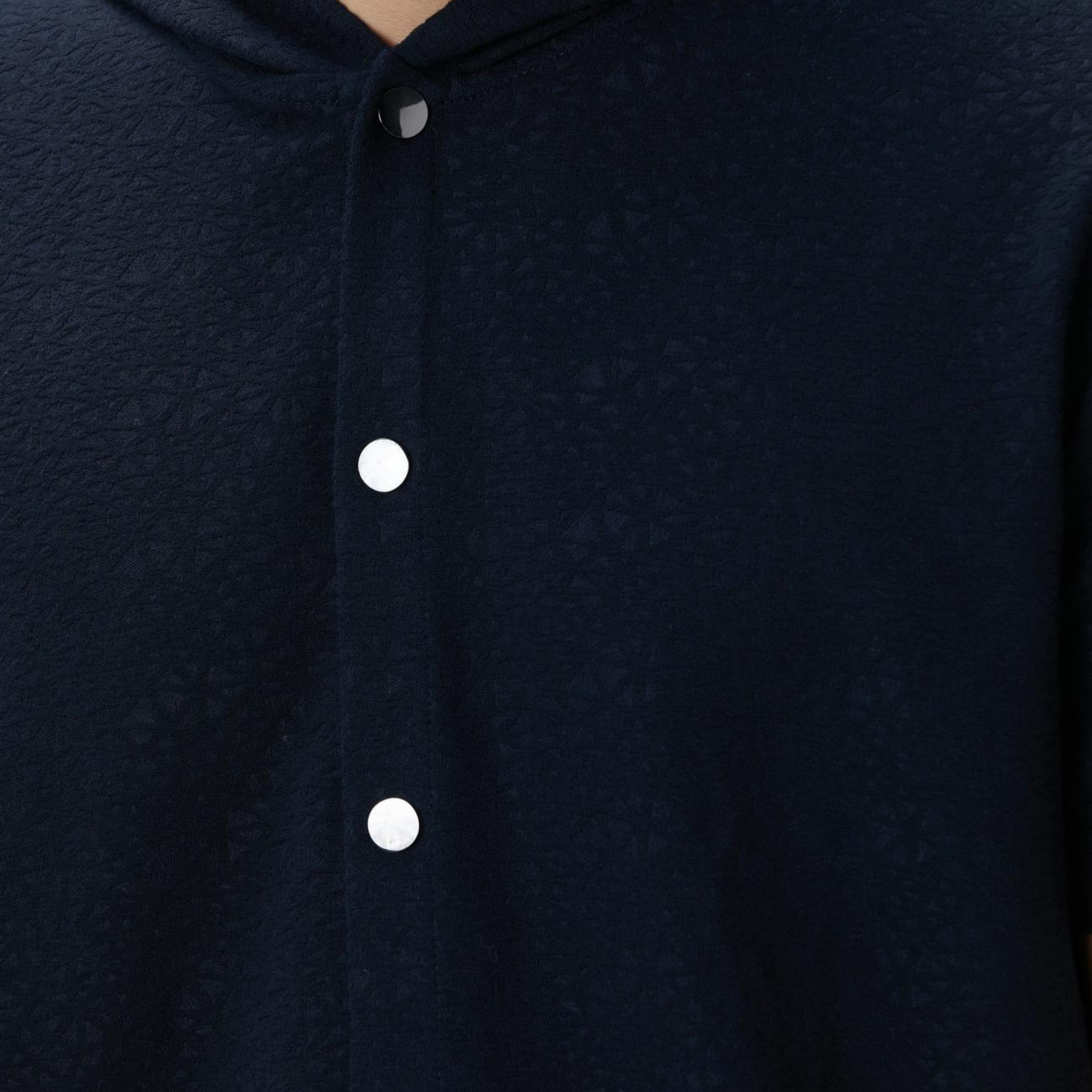 Network Erkek Siyah Jakarlı Gömlek