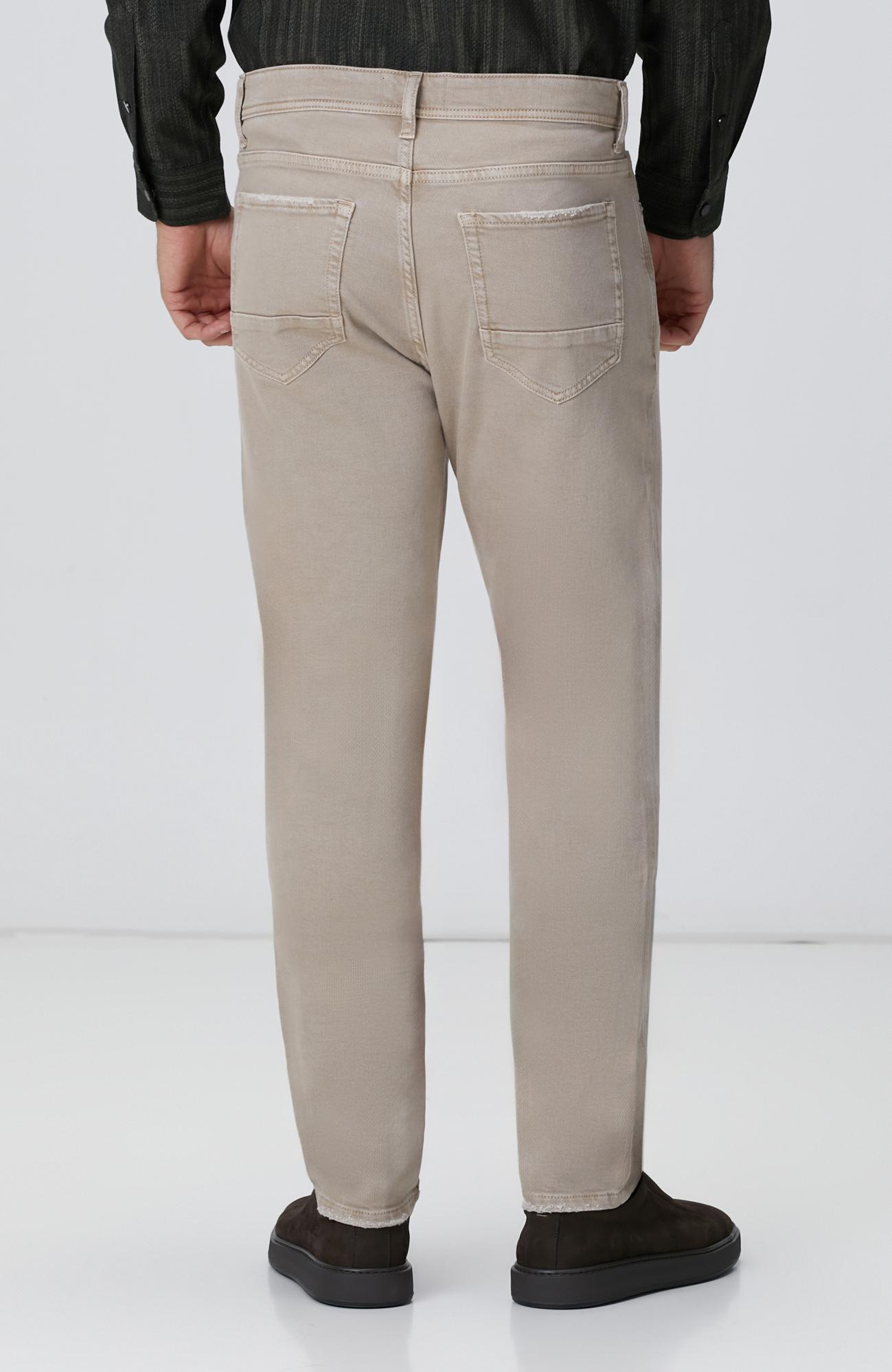 Network Erkek Bej Denim Pantolon
