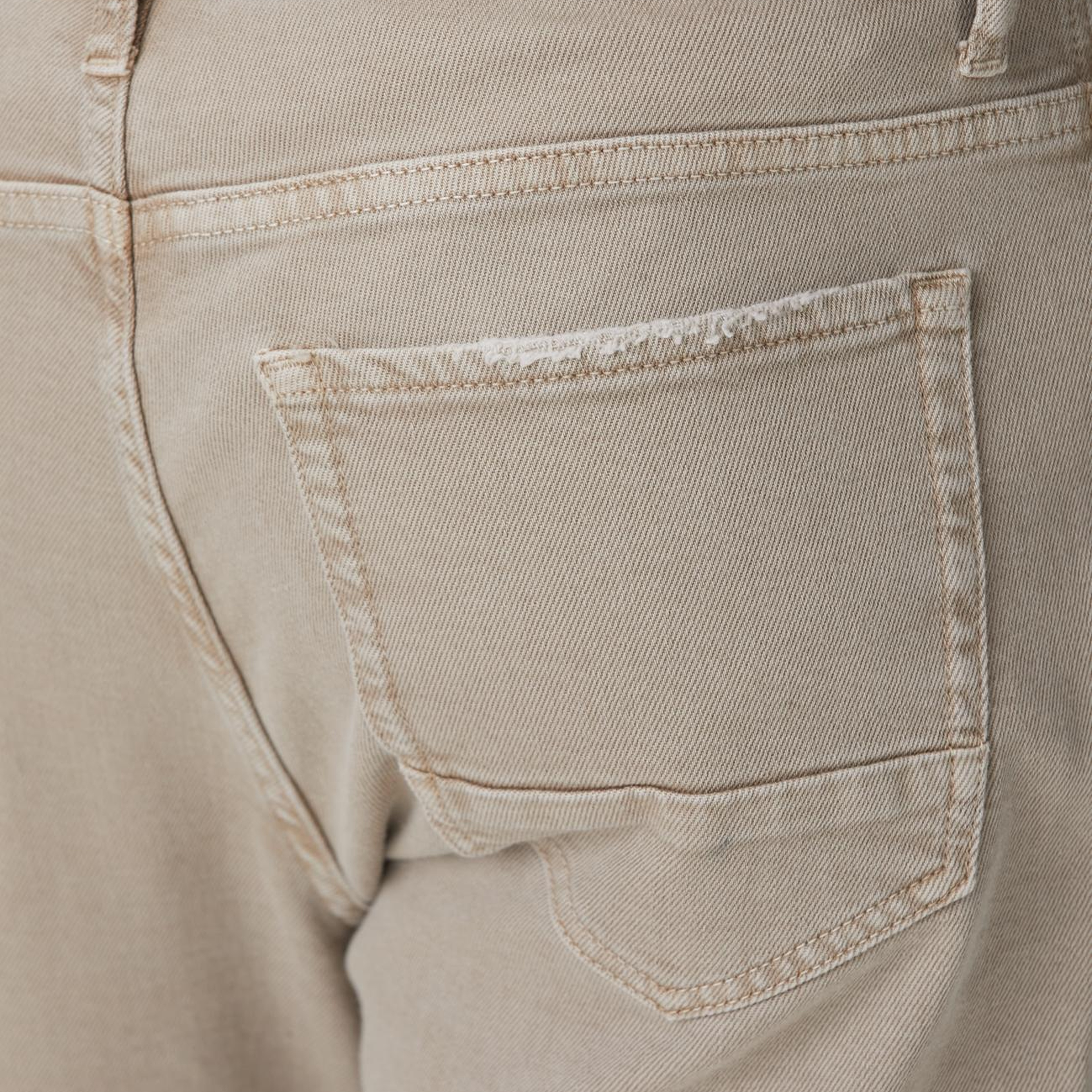 Network Erkek Bej Denim Pantolon