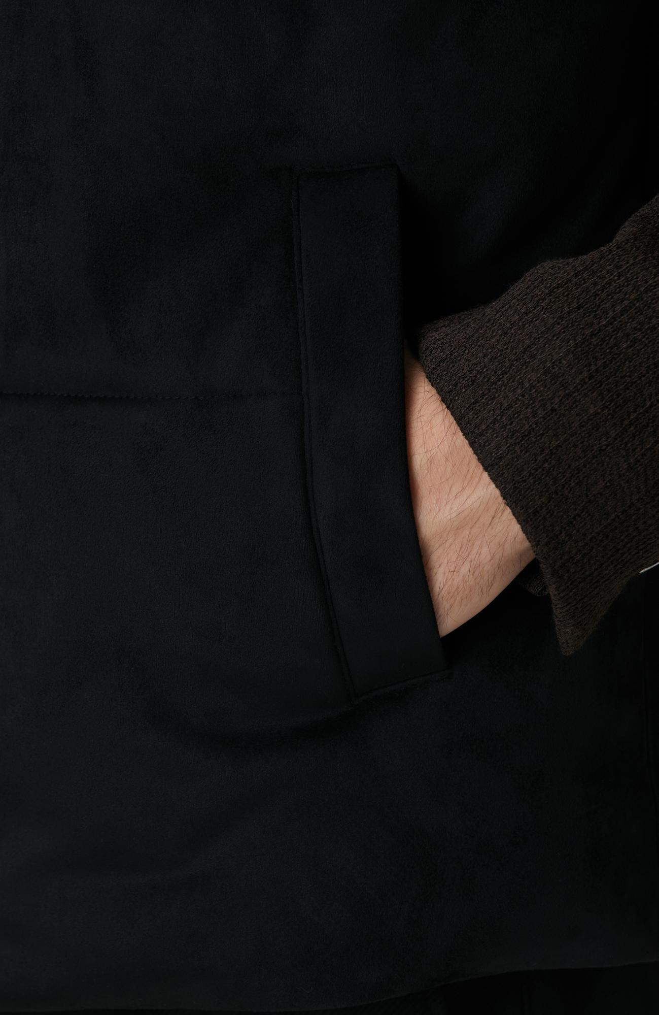 Network Erkek Siyah Kapitoneli Casual Yelek