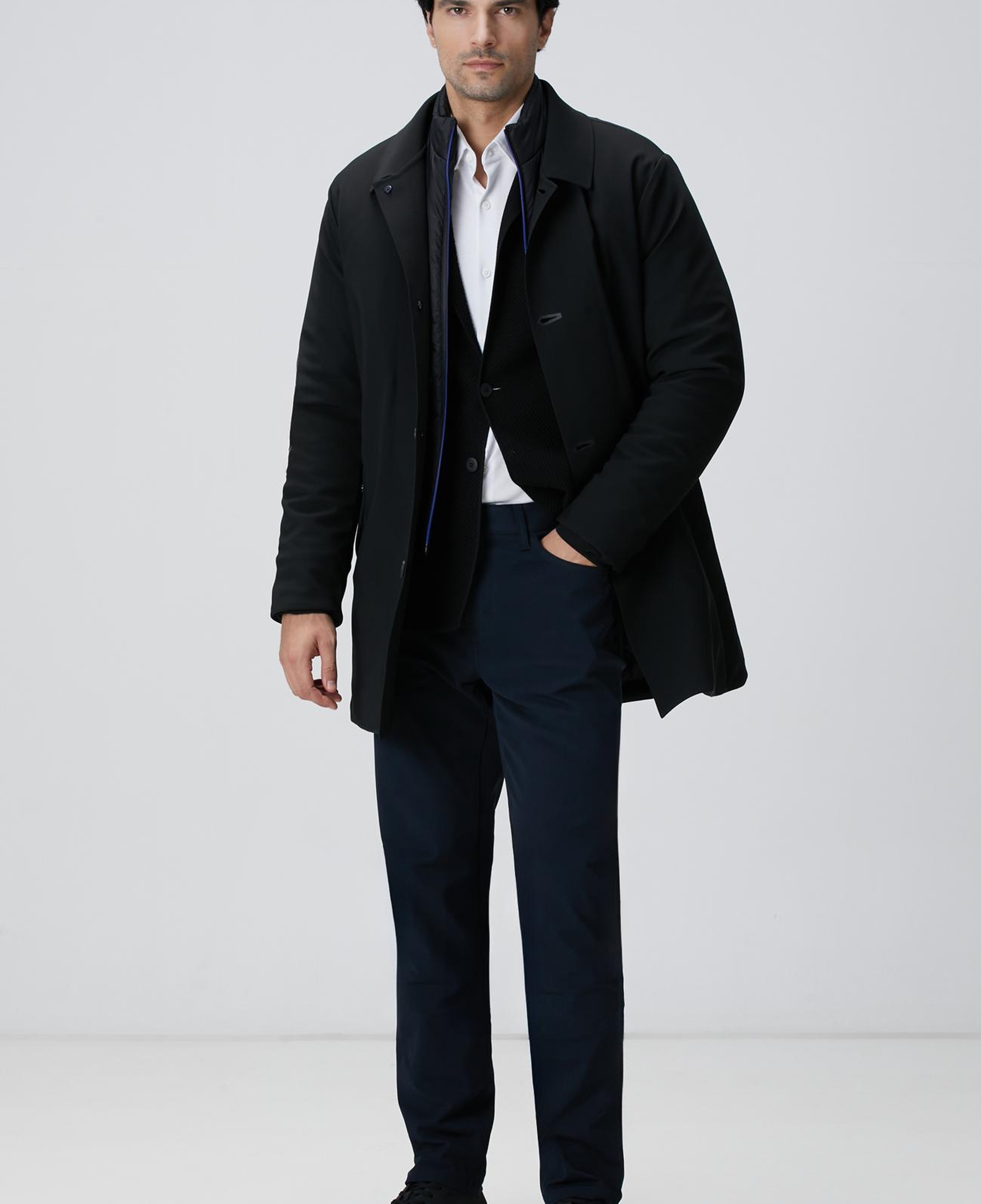 Network Erkek N-Tech Beyaz Gömlek