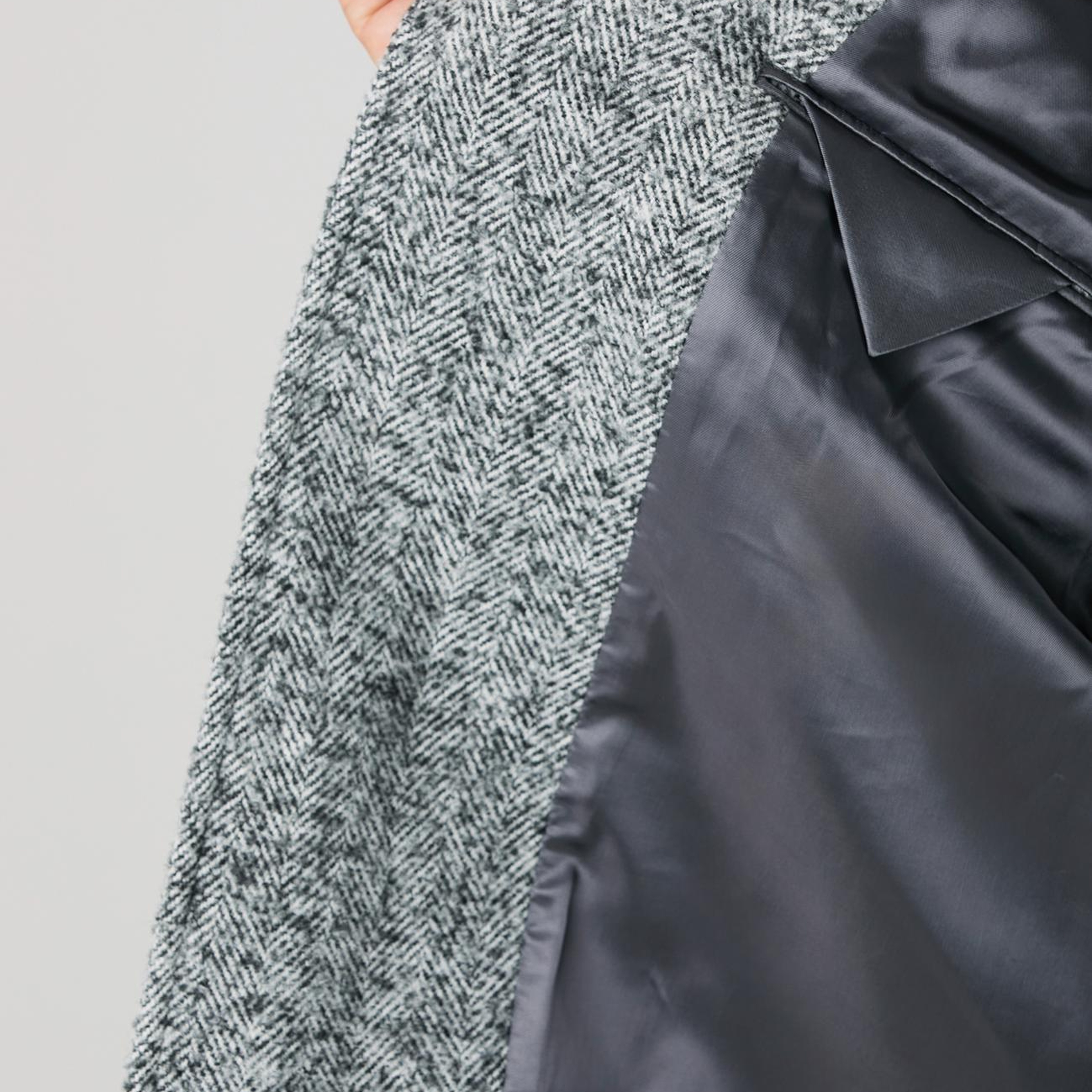 Network Erkek Antrasit Yün Karışımlı Kaban