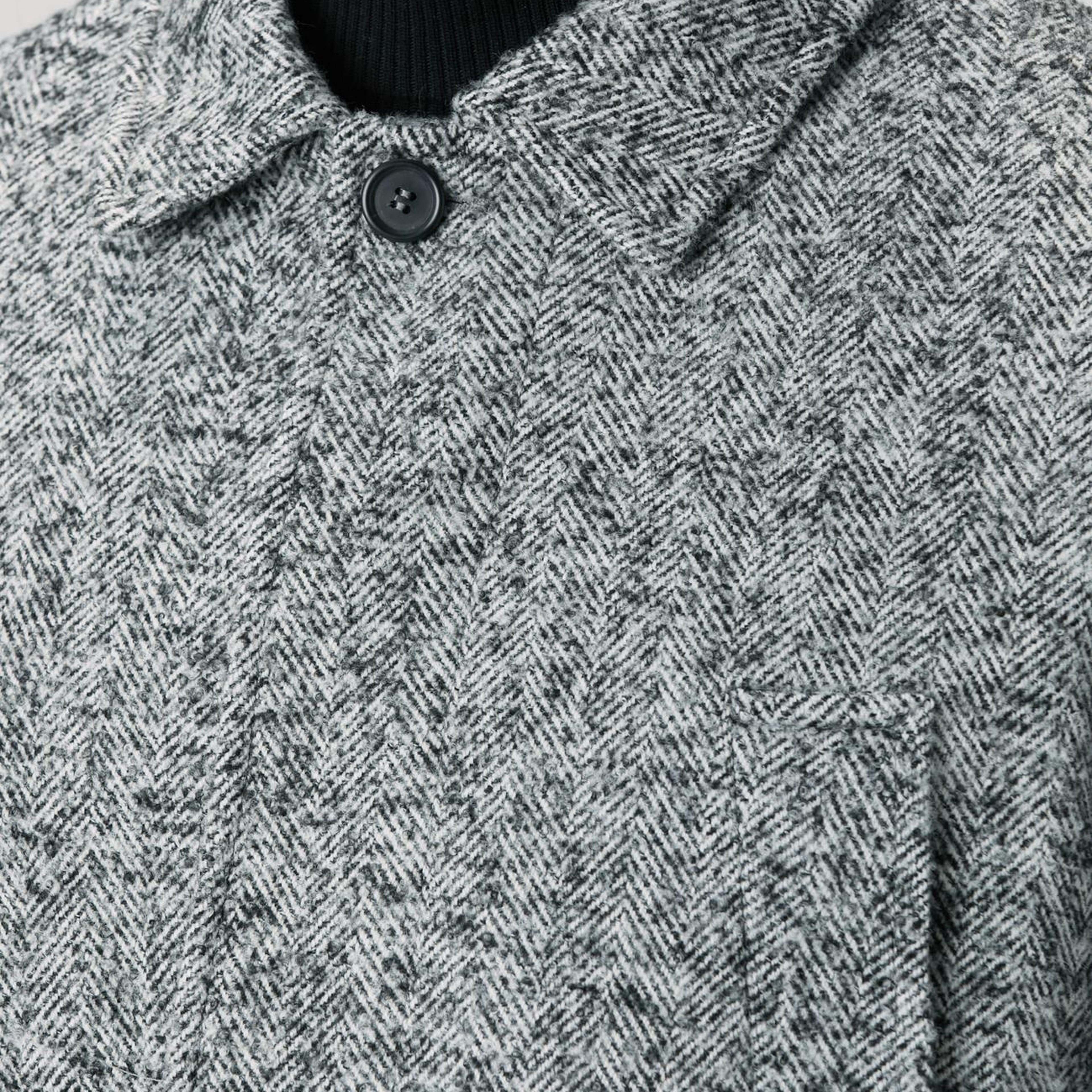 Network Erkek Antrasit Yün Karışımlı Kaban