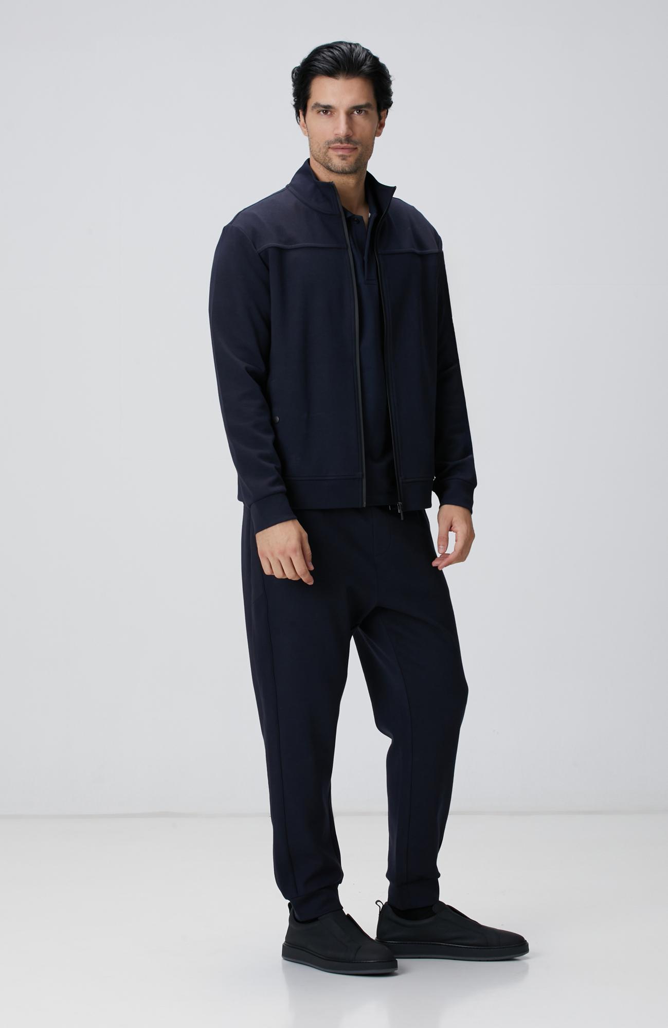 Network Erkek N-Tech Lacivert Scuba Sweatshirt