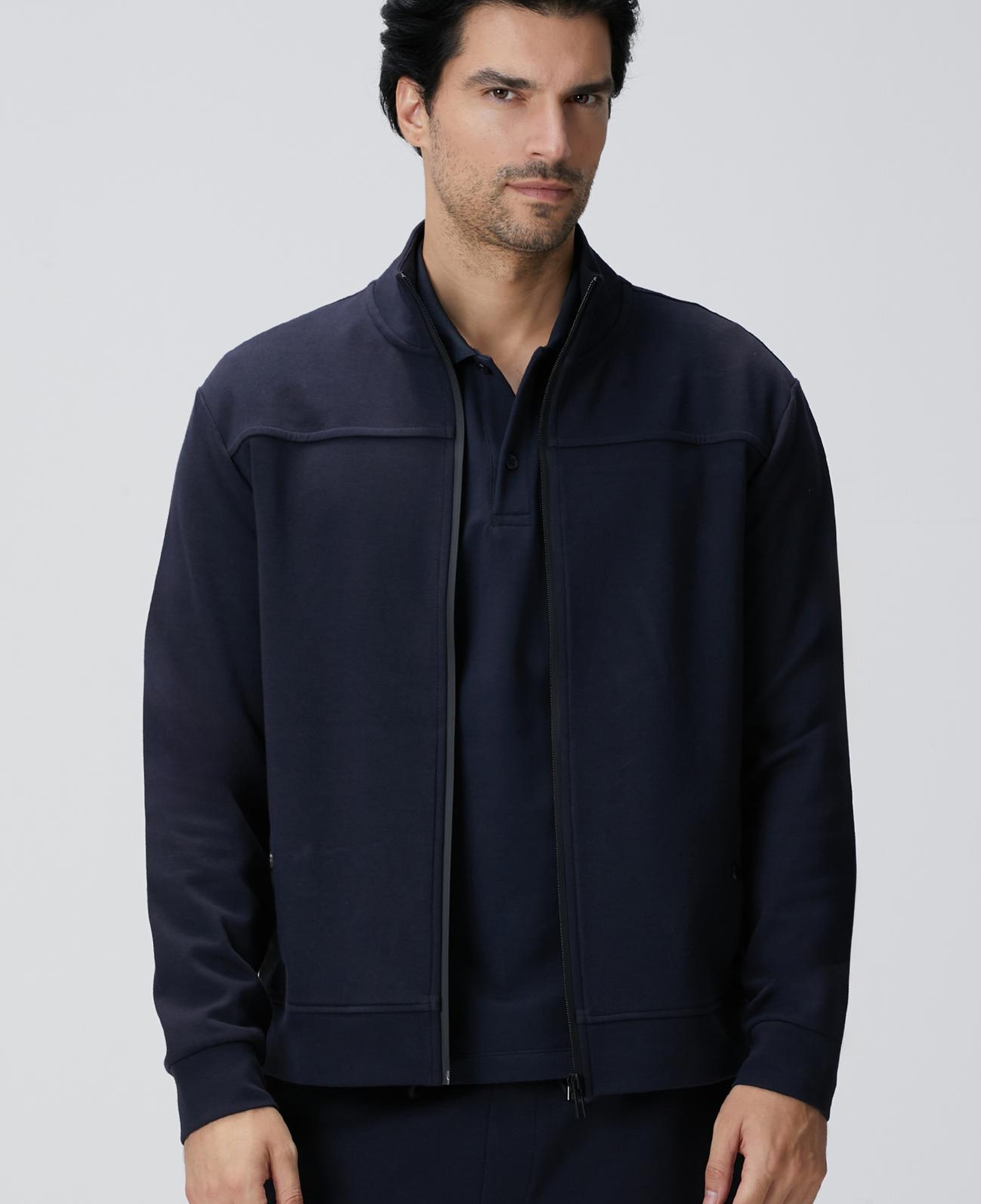 Network Erkek N-Tech Lacivert Scuba Sweatshirt