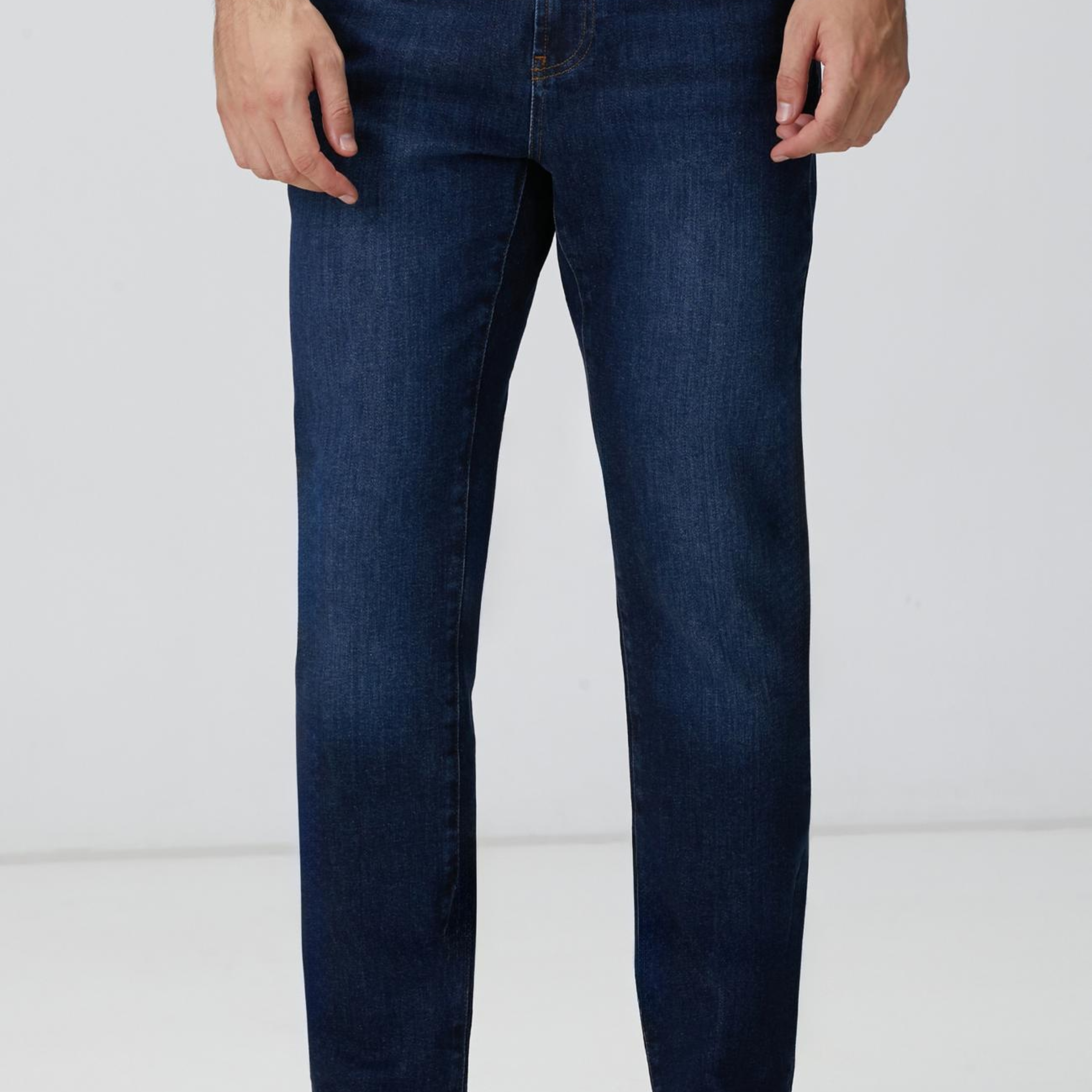 Network Erkek Lacivert Denim Pantolon