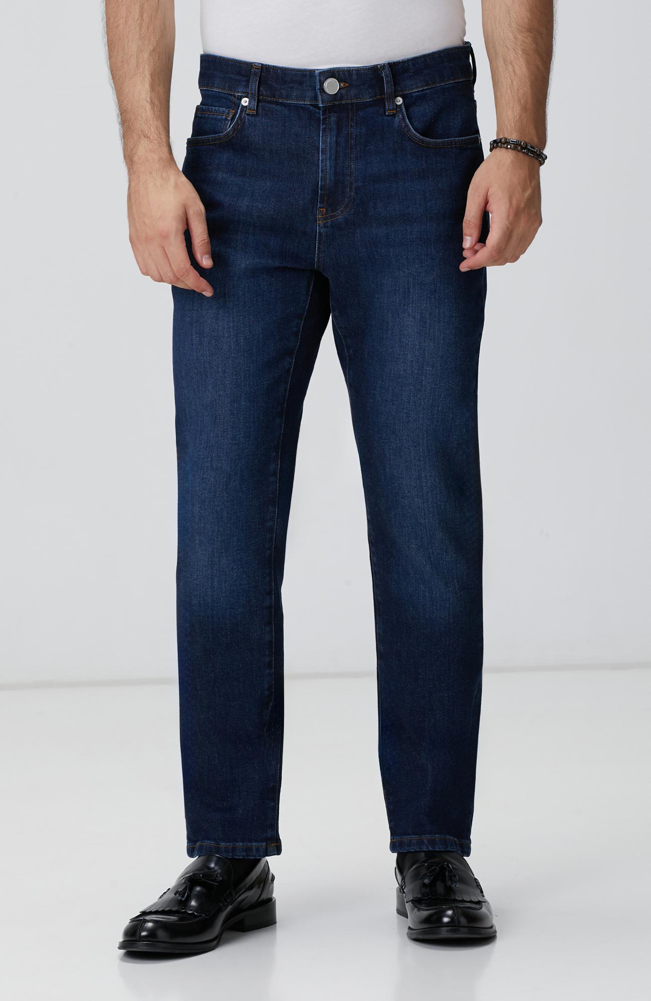 Network Erkek Lacivert Denim Pantolon