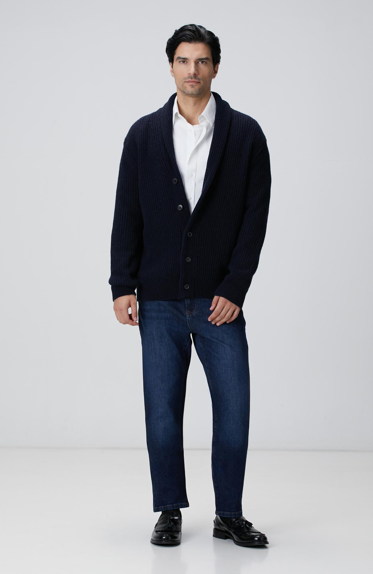 Network Erkek Lacivert Denim Pantolon