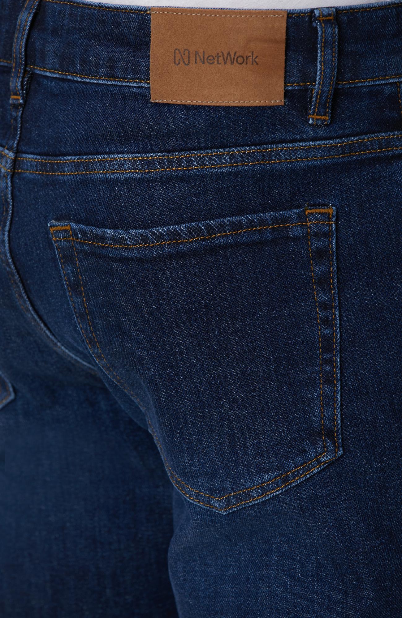 Network Erkek Lacivert Denim Pantolon