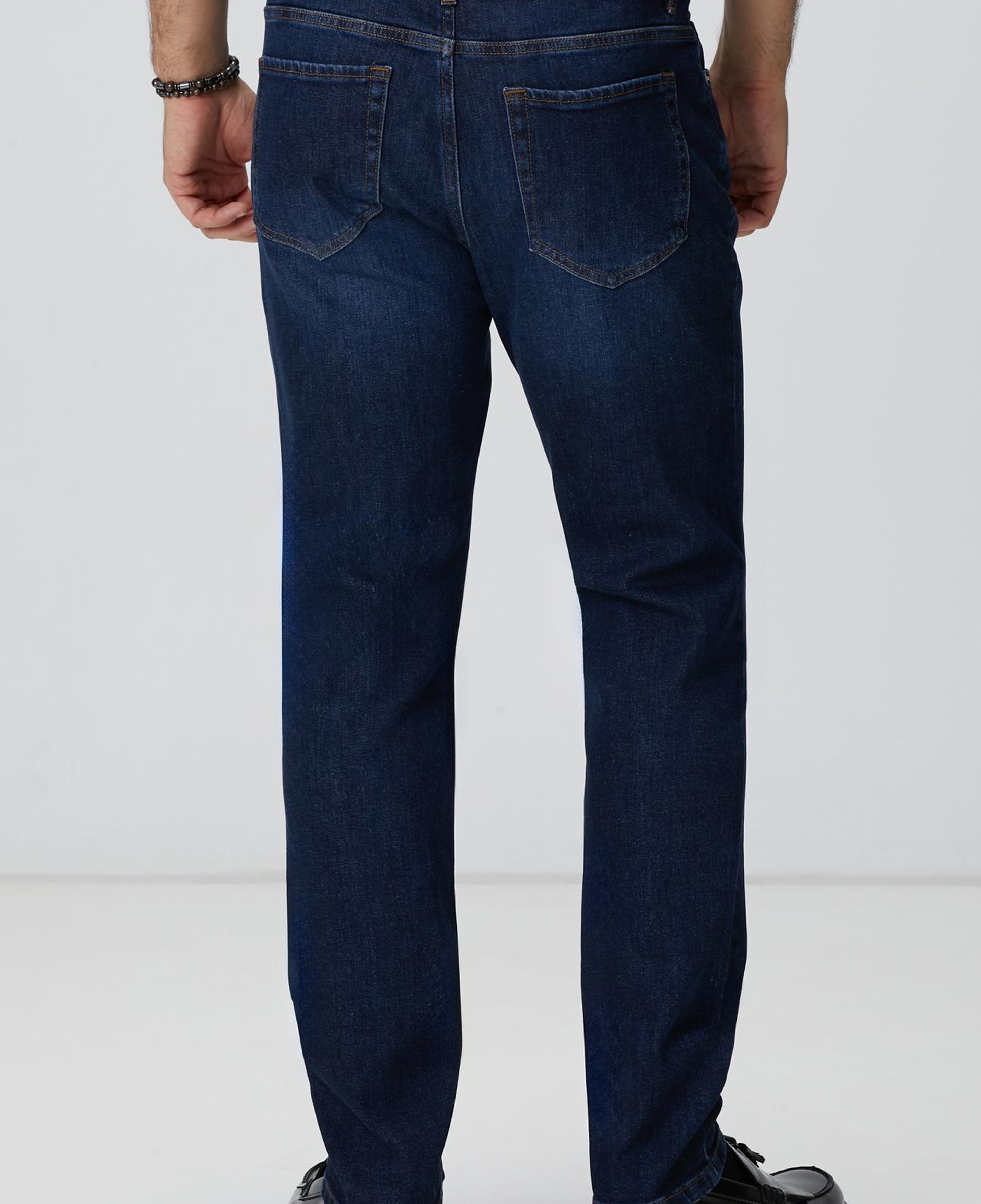 Network Erkek Lacivert Denim Pantolon