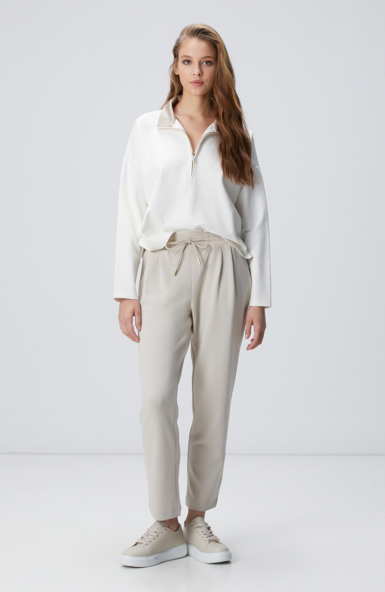 Network Kadın Taş Dar Paça Modal Karışımlı Eşofman