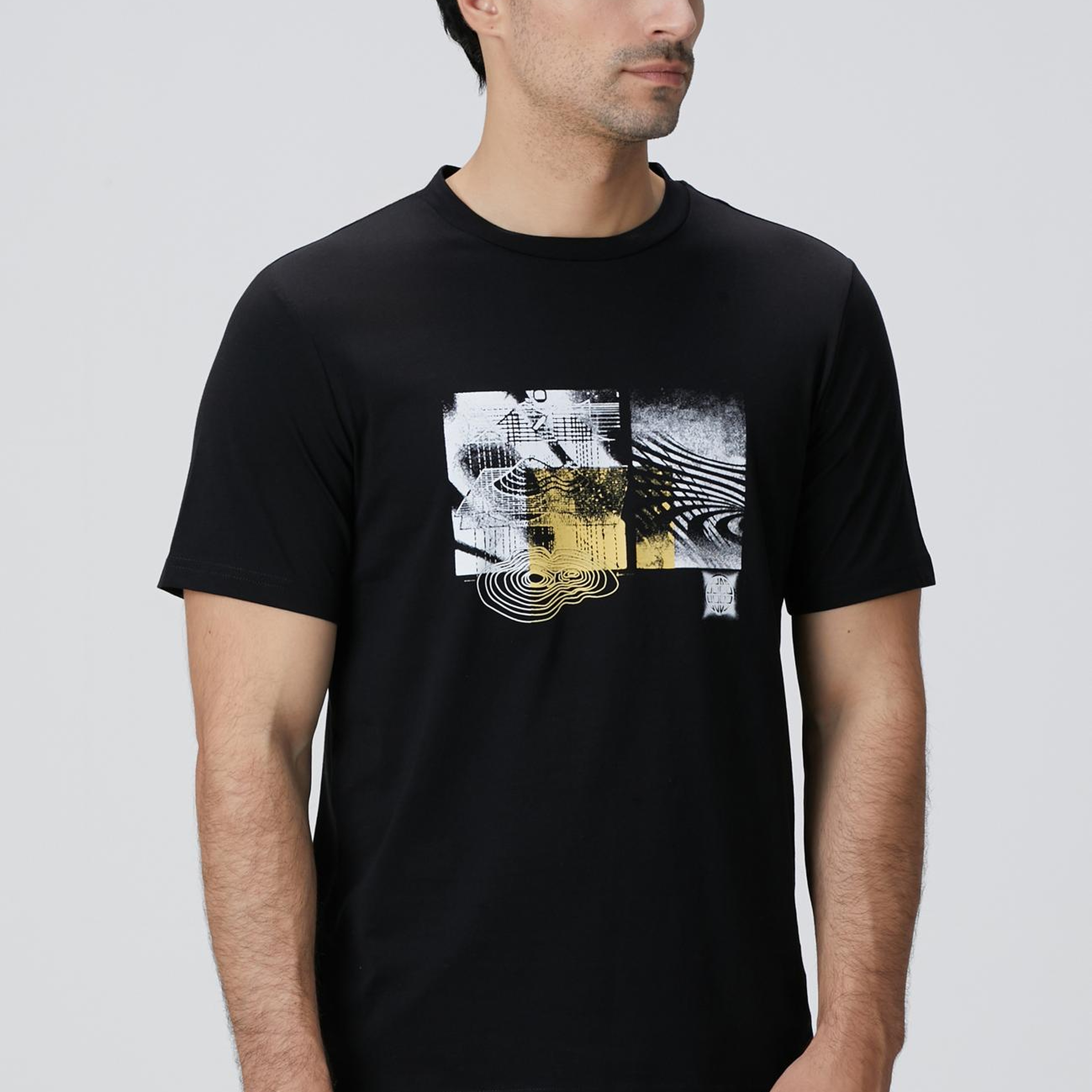 Network Erkek N-Tech Siyah T-shirt