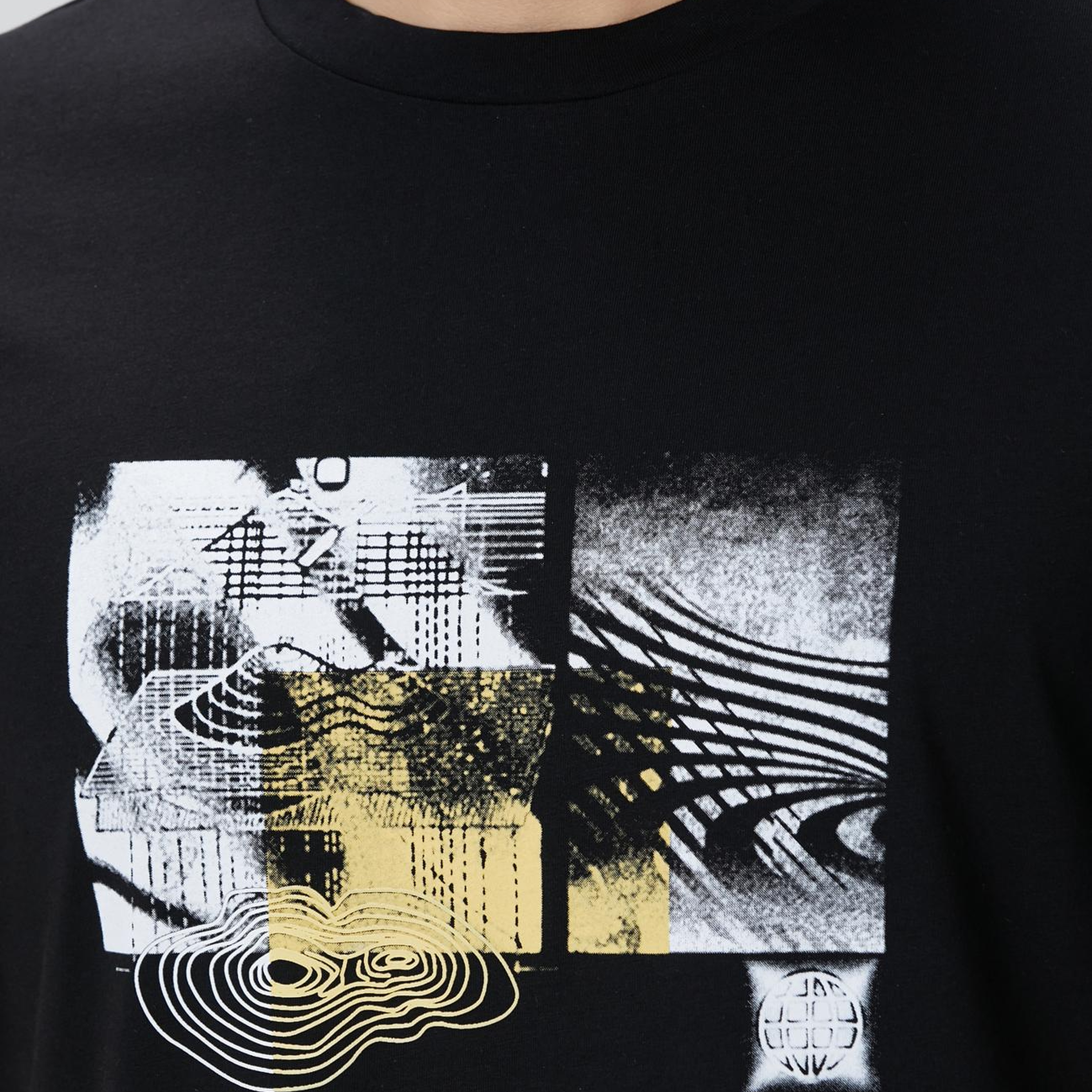 Network Erkek N-Tech Siyah T-shirt