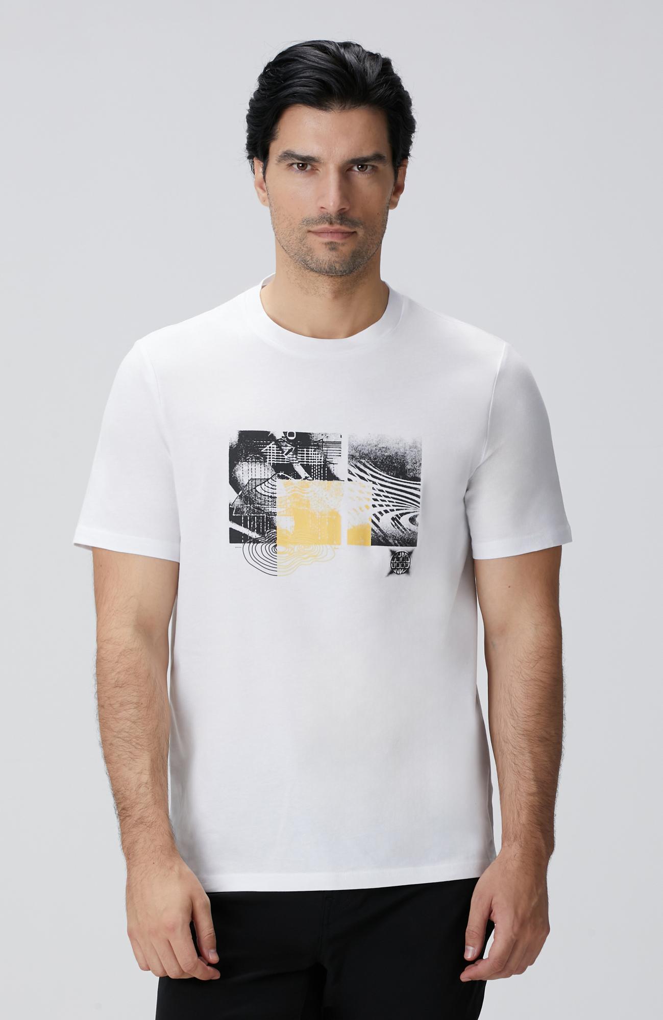 Network Erkek N-Tech Beyaz T-shirt