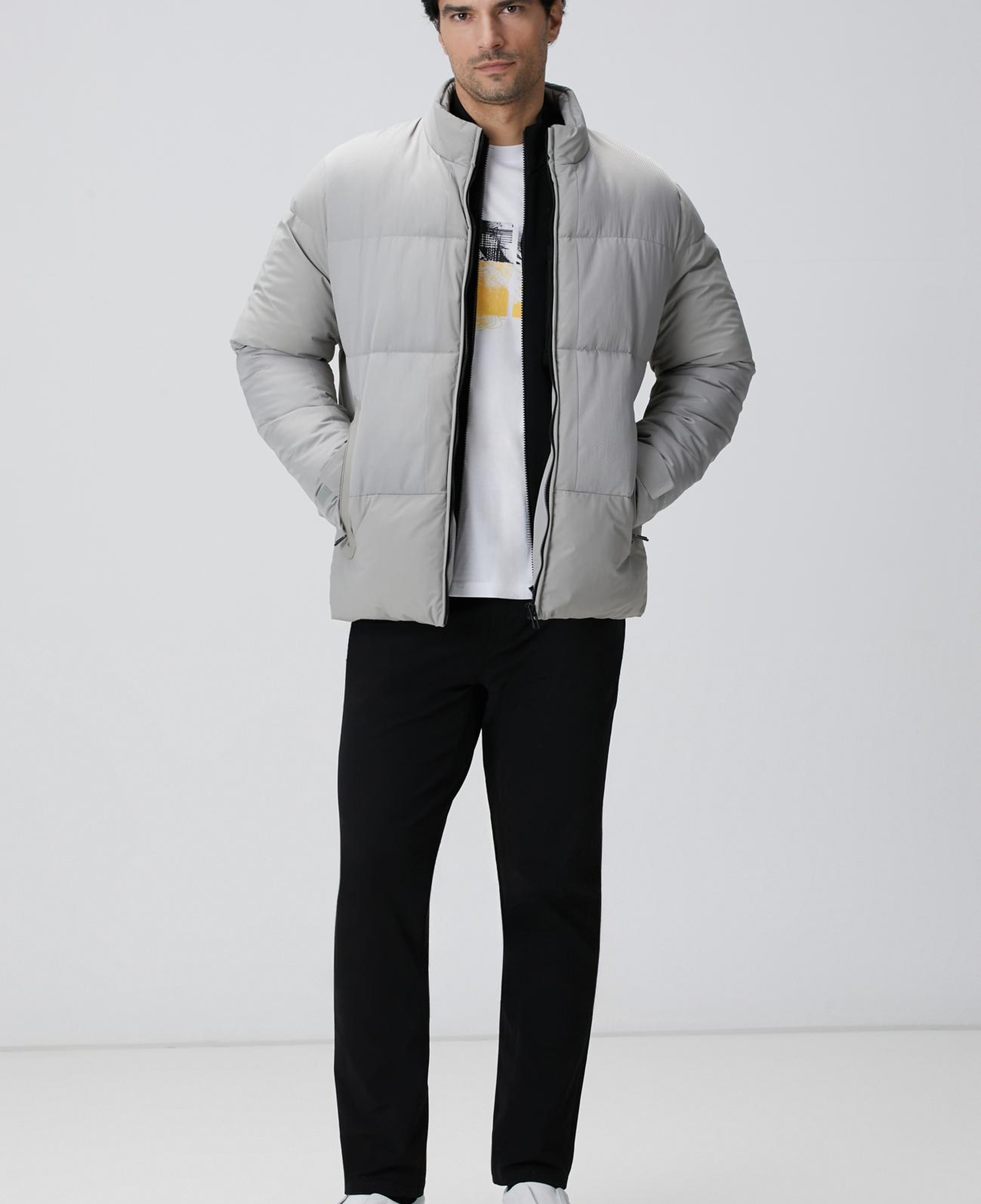 Network Erkek N-Tech Beyaz T-shirt