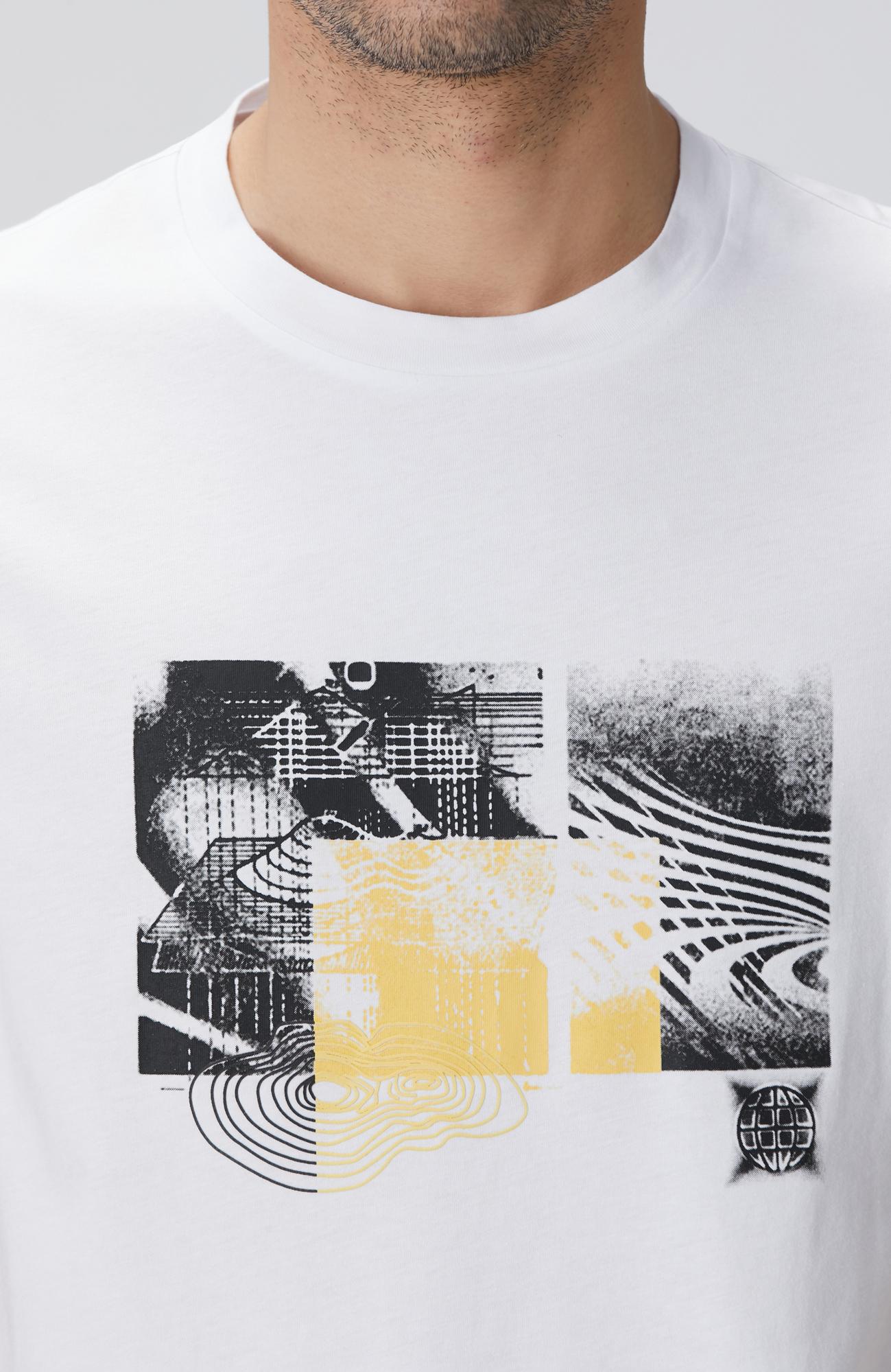 Network Erkek N-Tech Beyaz T-shirt