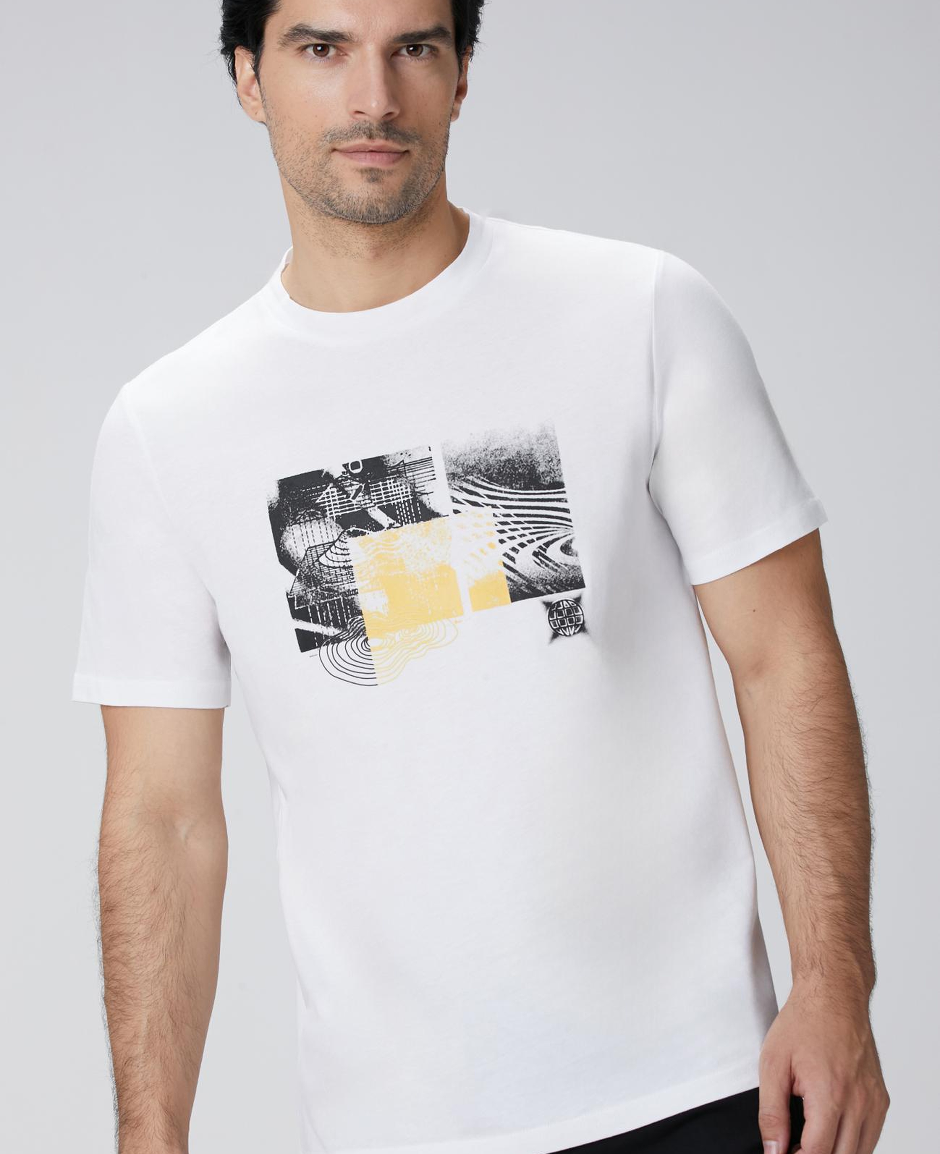 Network Erkek N-Tech Beyaz T-shirt