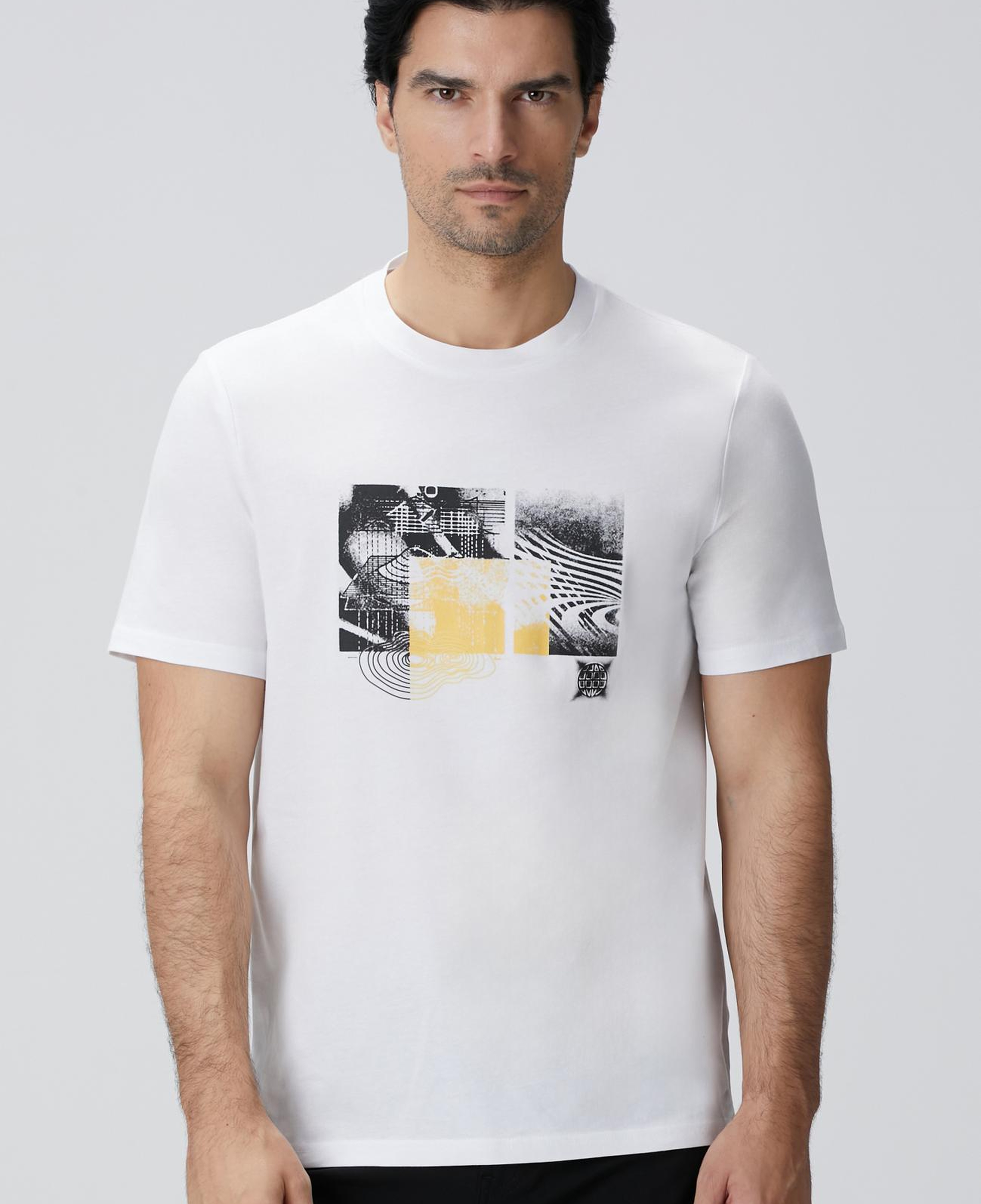 Network Erkek N-Tech Beyaz T-shirt