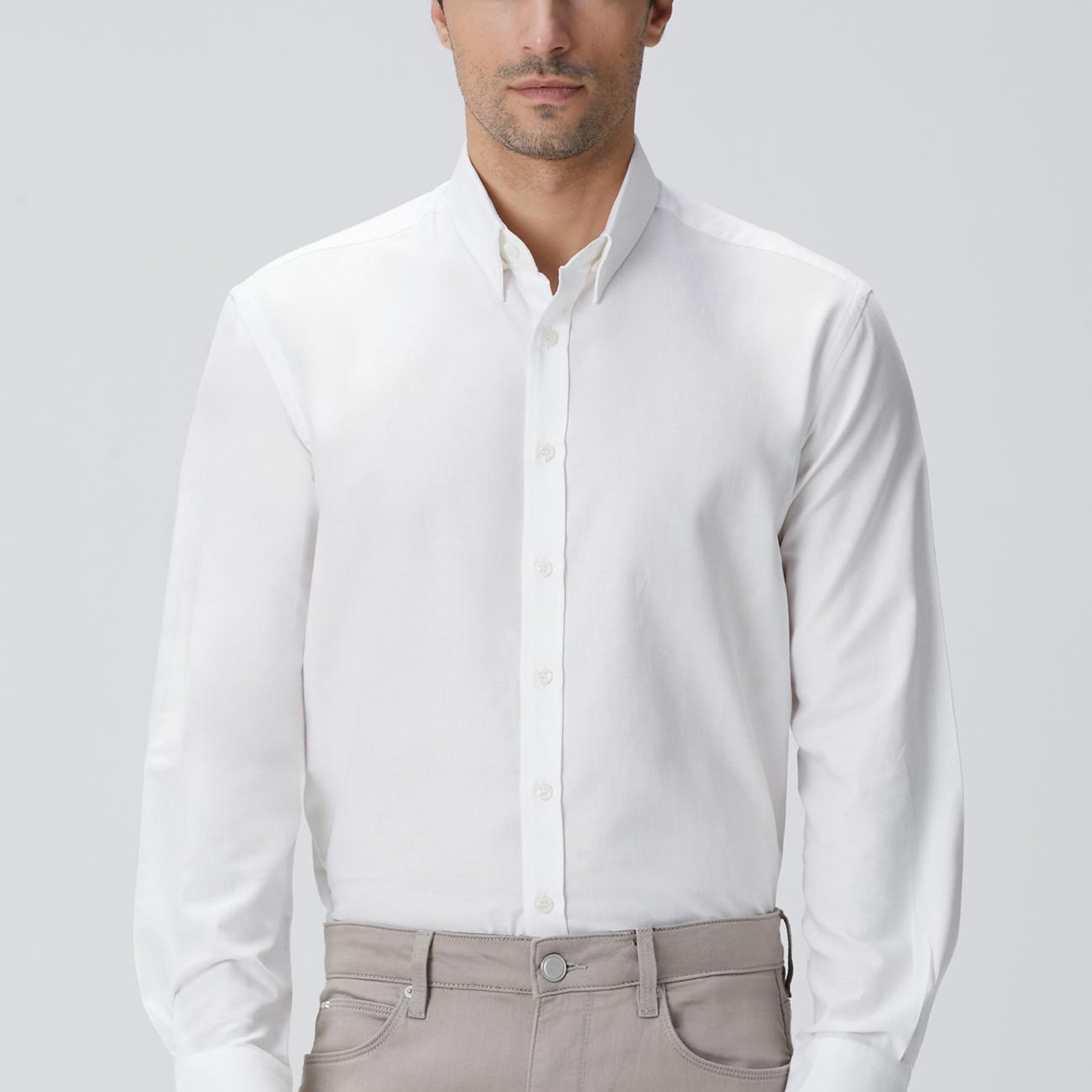 Network Erkek Beyaz Gömlek