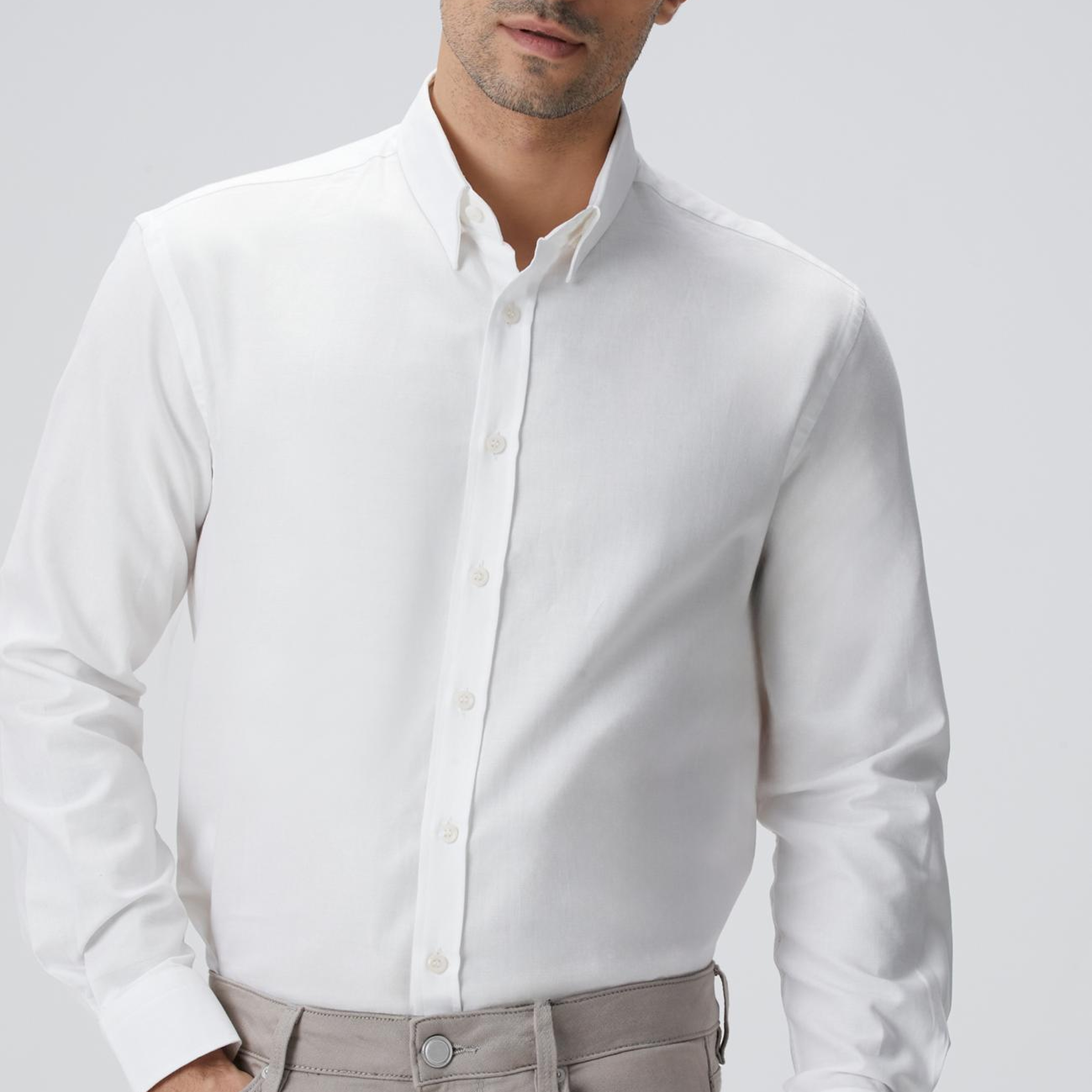 Network Erkek Beyaz Gömlek