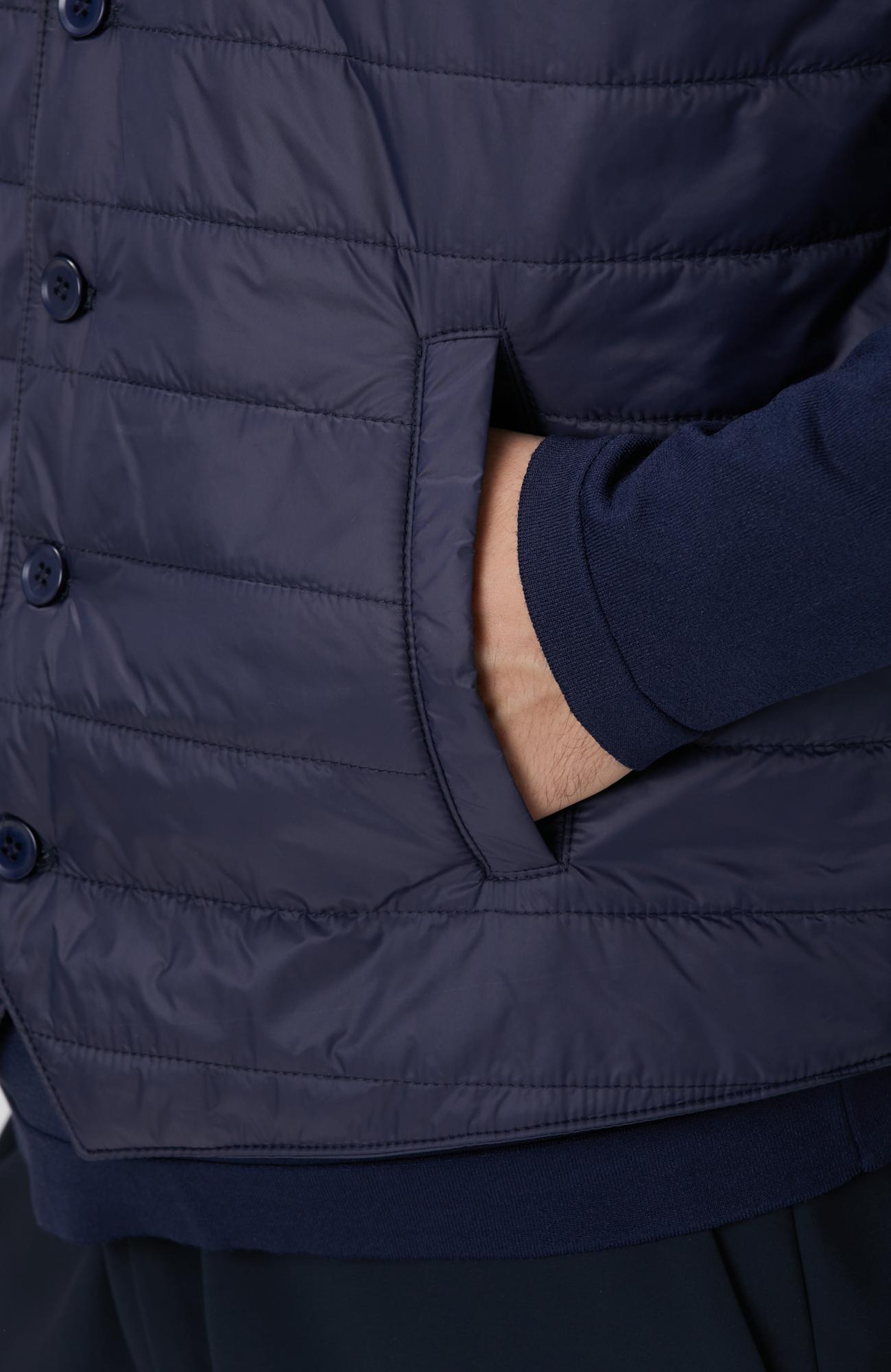 Network Erkek Lacivert Puffer Casual Yelek