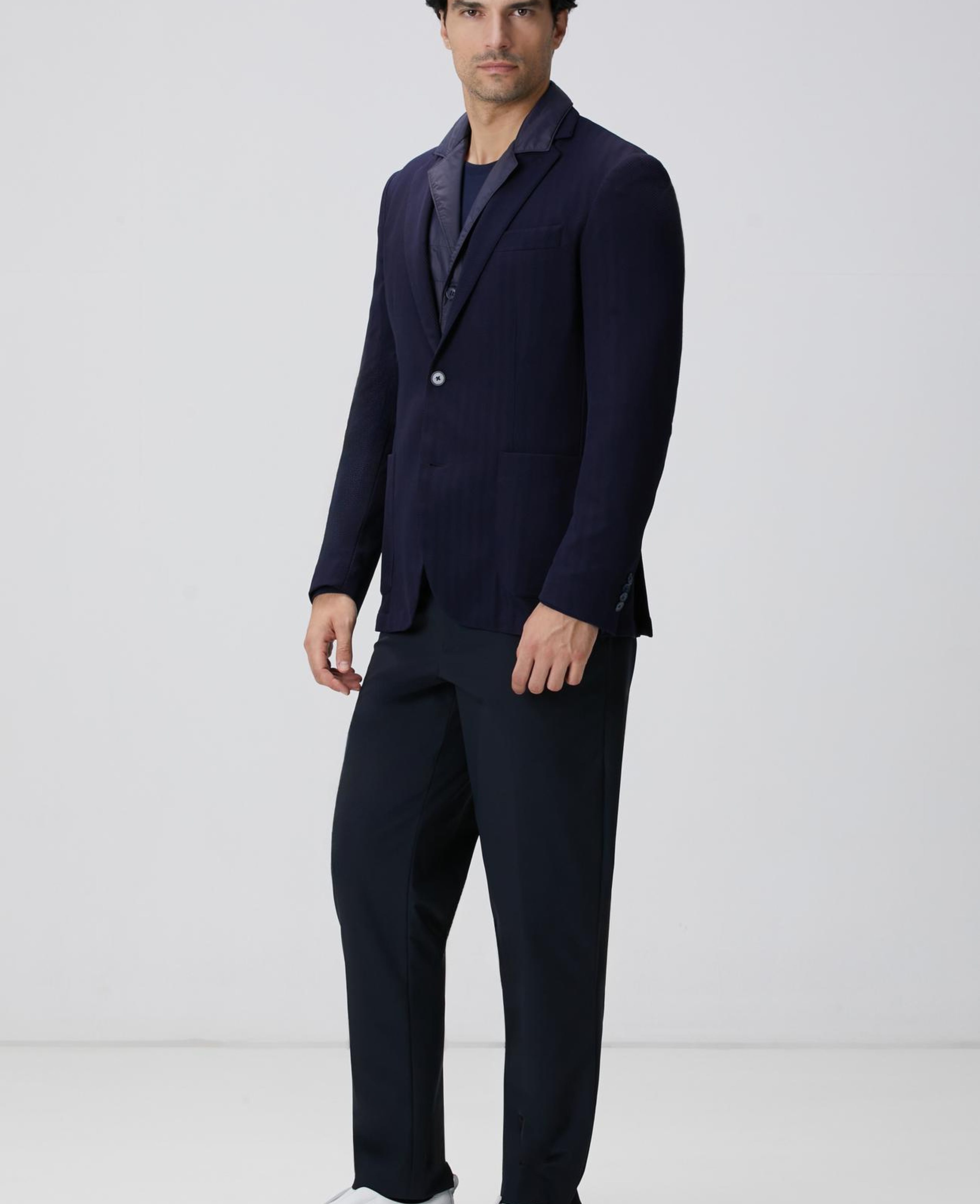 Network Erkek Lacivert Puffer Casual Yelek