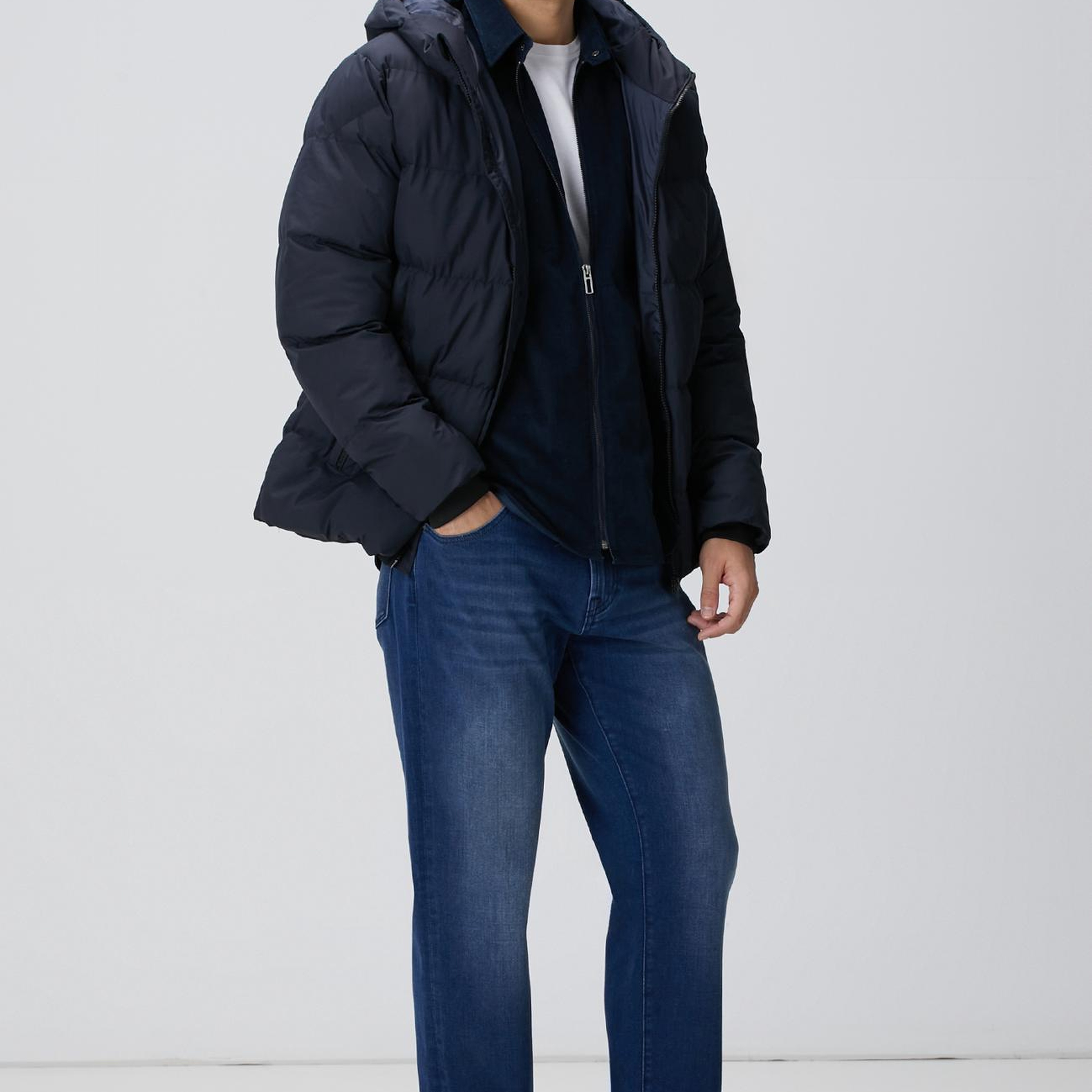 Network Erkek Mavi Cashmere Touch Denim Pantolon