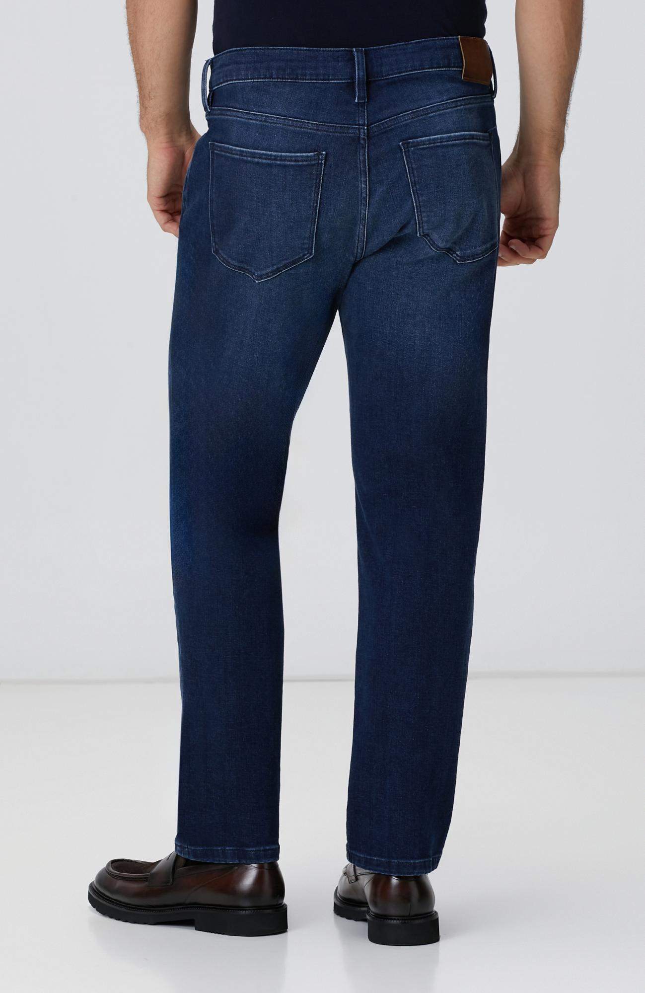 Network Erkek Lacivert Cashmere Touch Denim Pantolon
