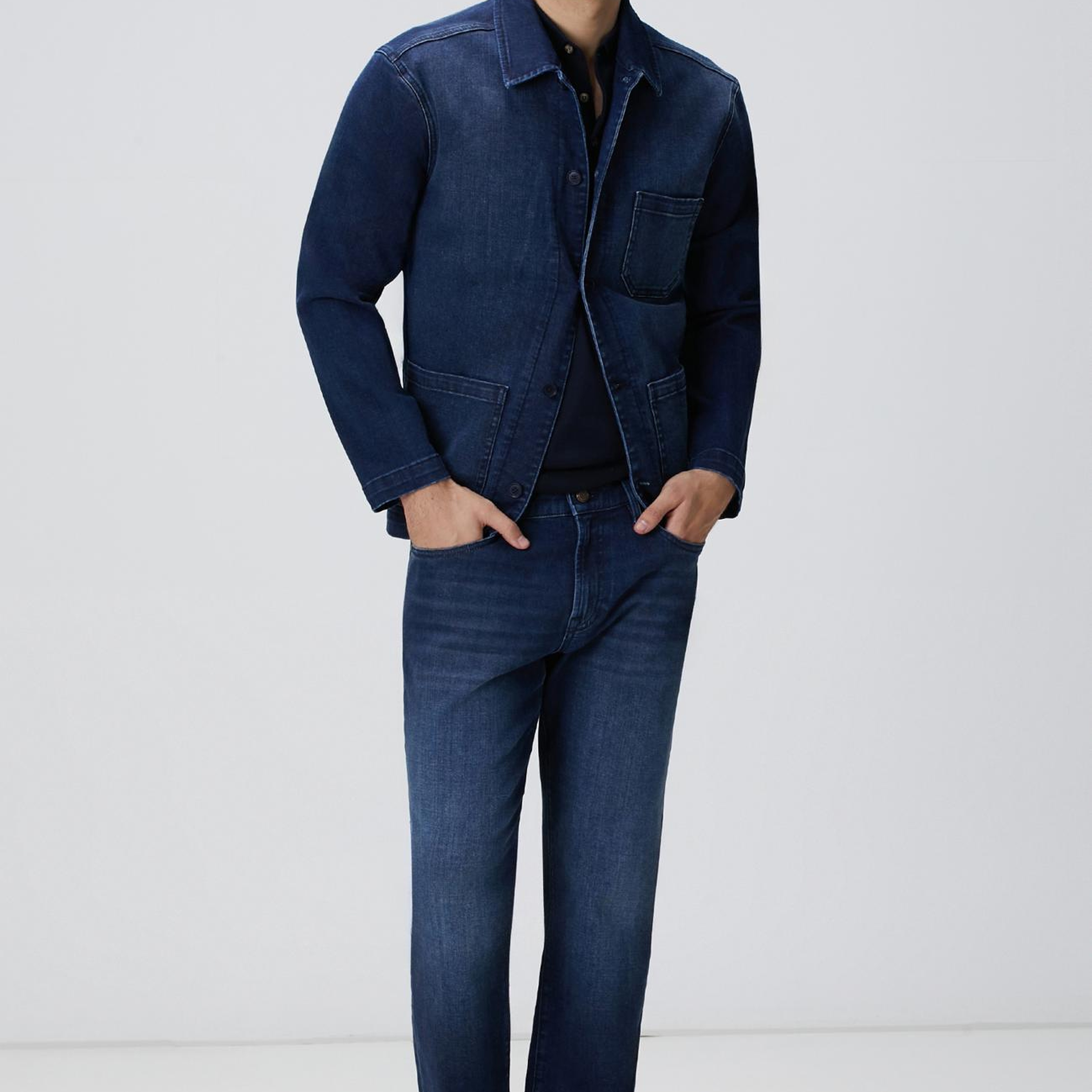 Network Erkek Lacivert Cashmere Touch Denim Pantolon
