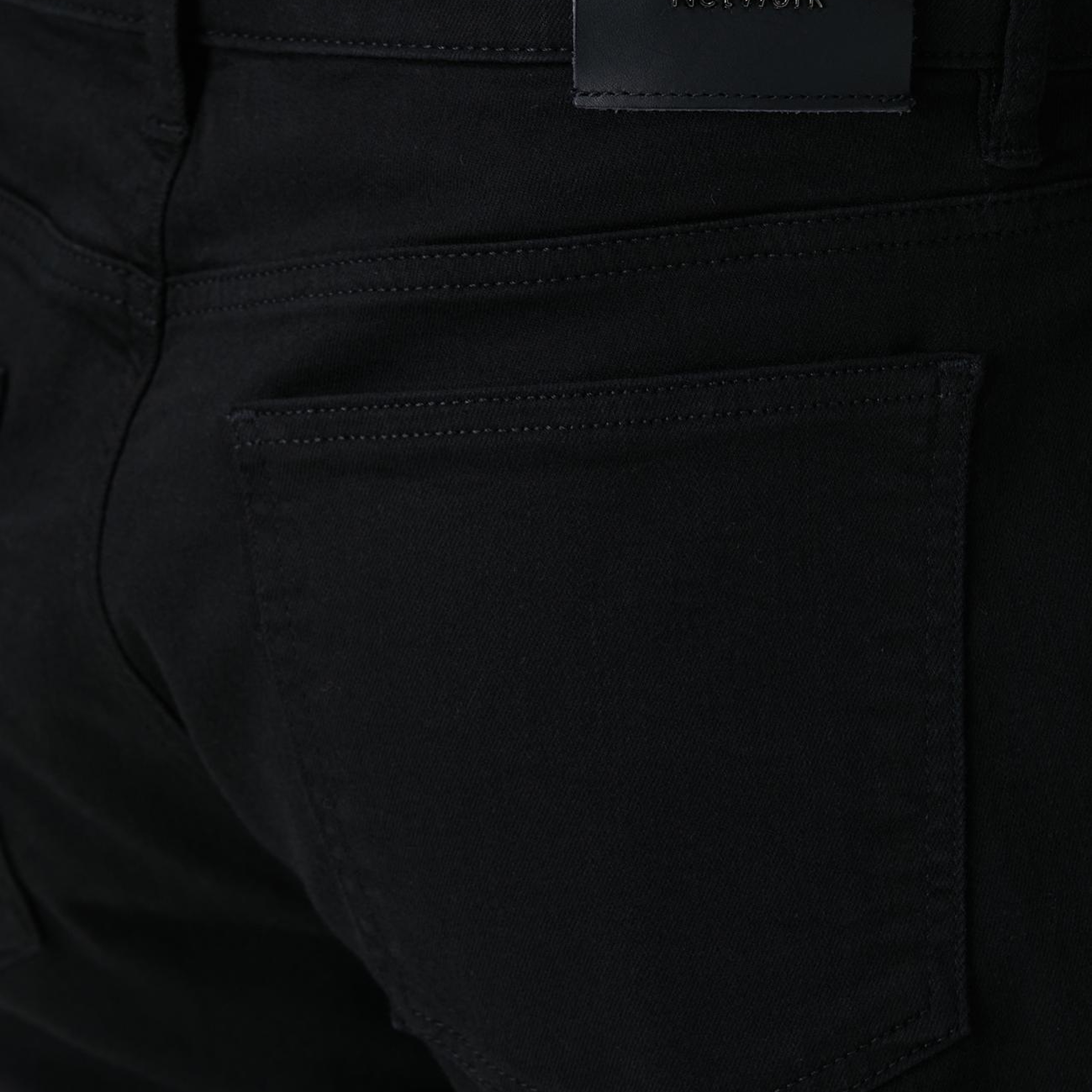 Network Erkek Siyah Denim Pantolon