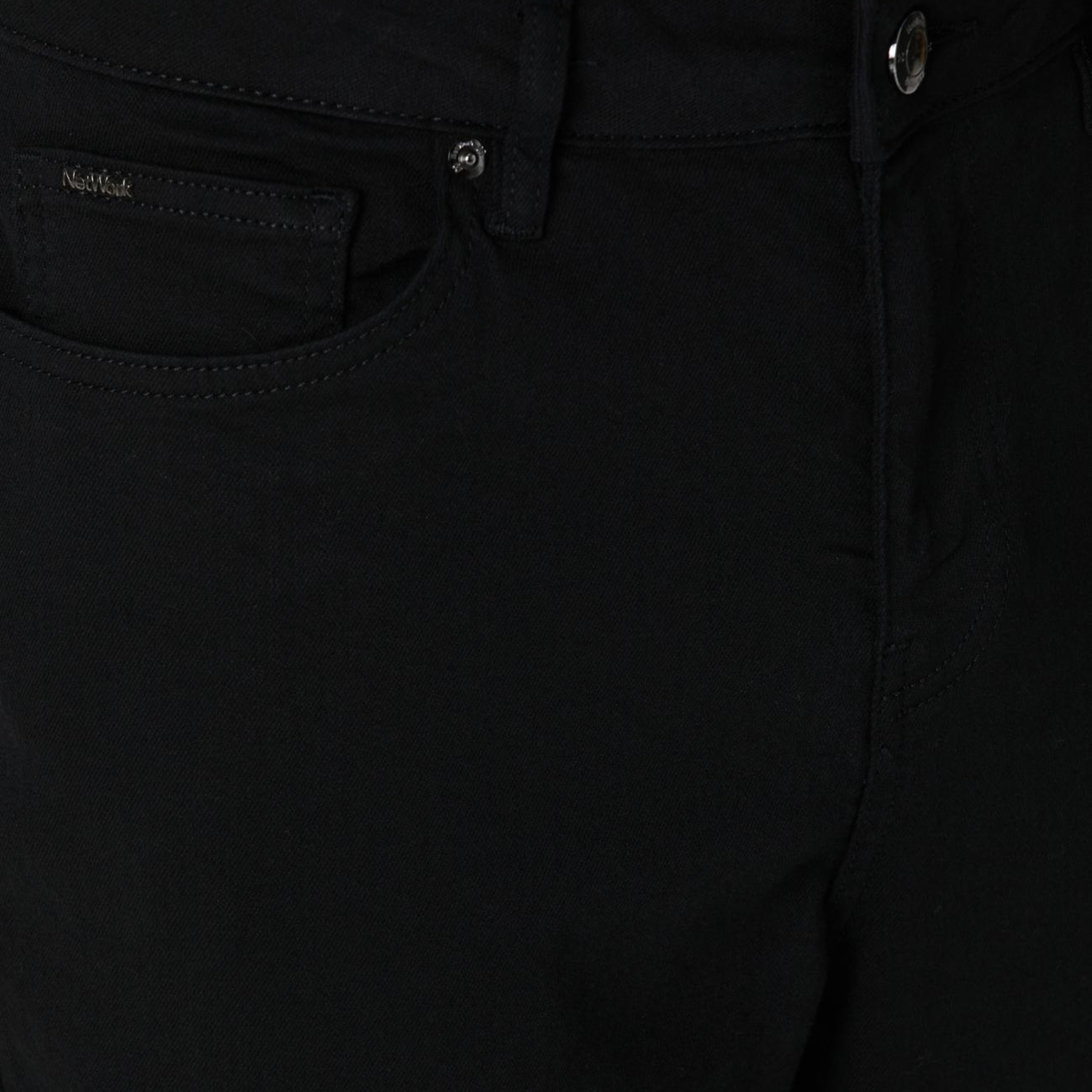 Network Erkek Siyah Denim Pantolon