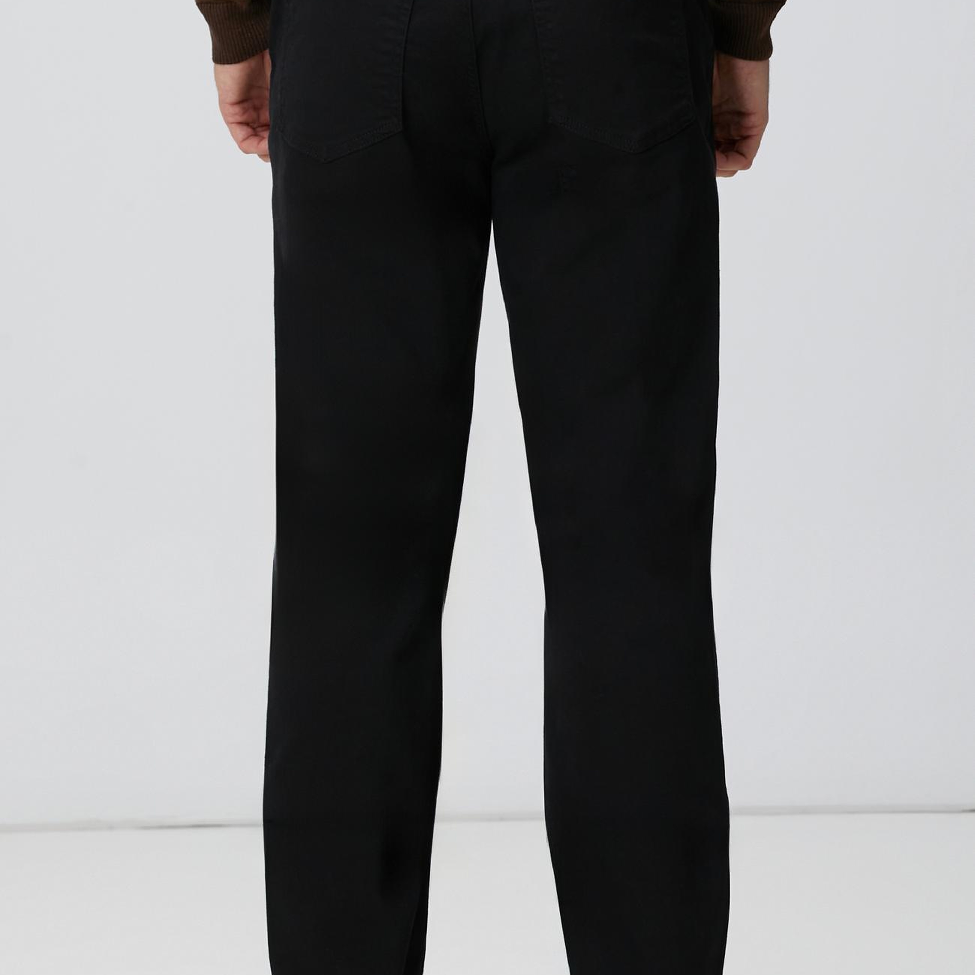 Network Erkek Siyah Denim Pantolon