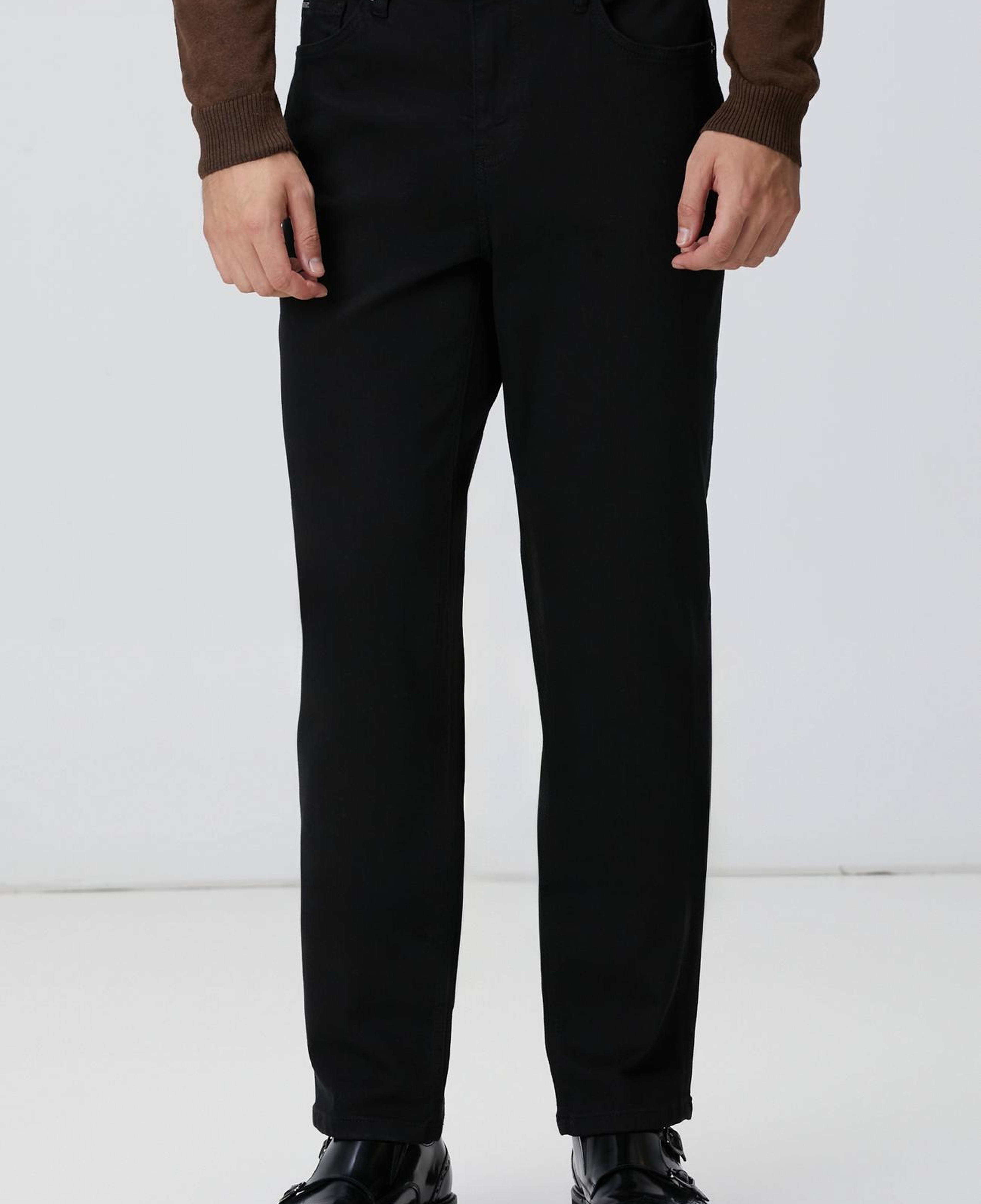 Network Erkek Siyah Denim Pantolon