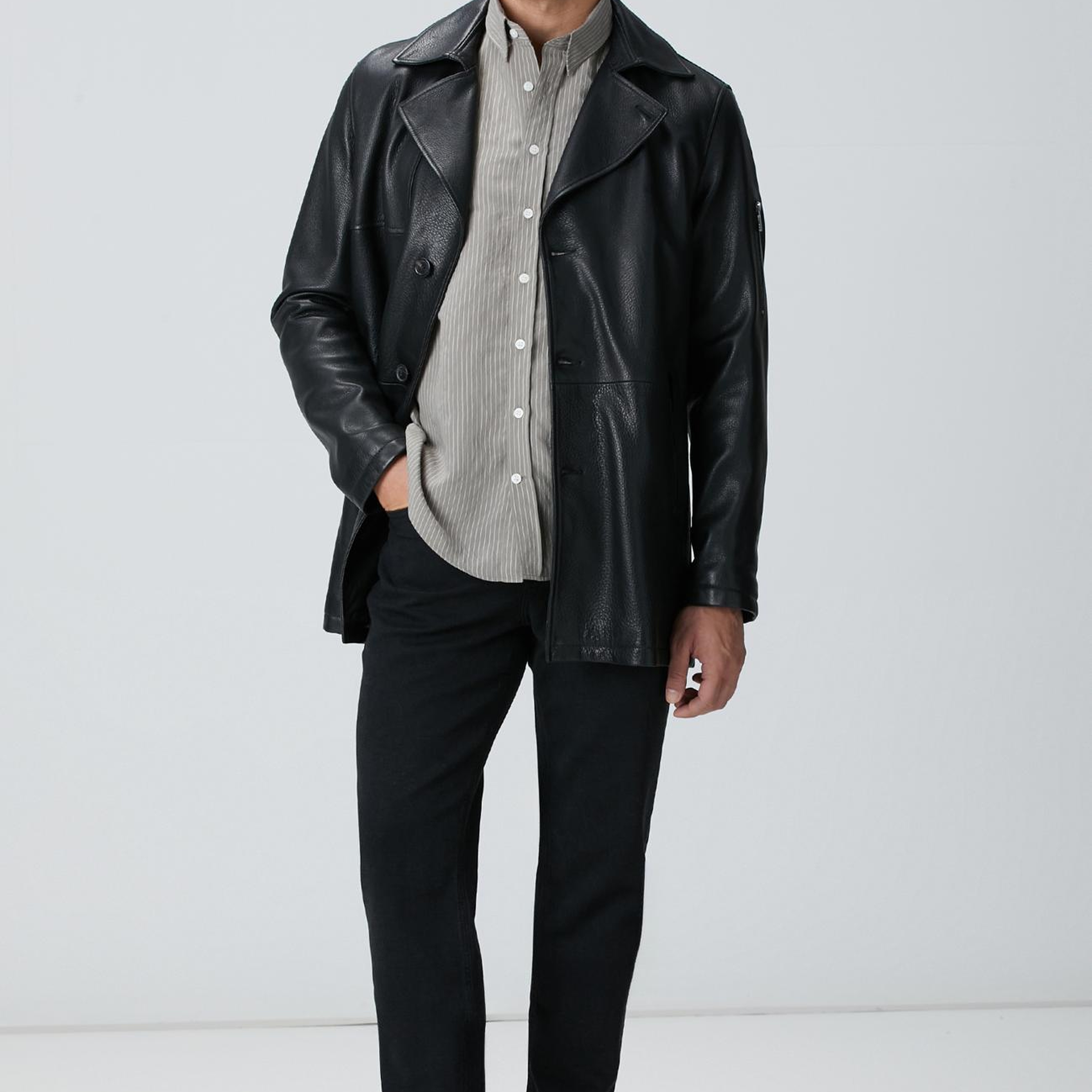 Network Erkek Siyah Denim Pantolon