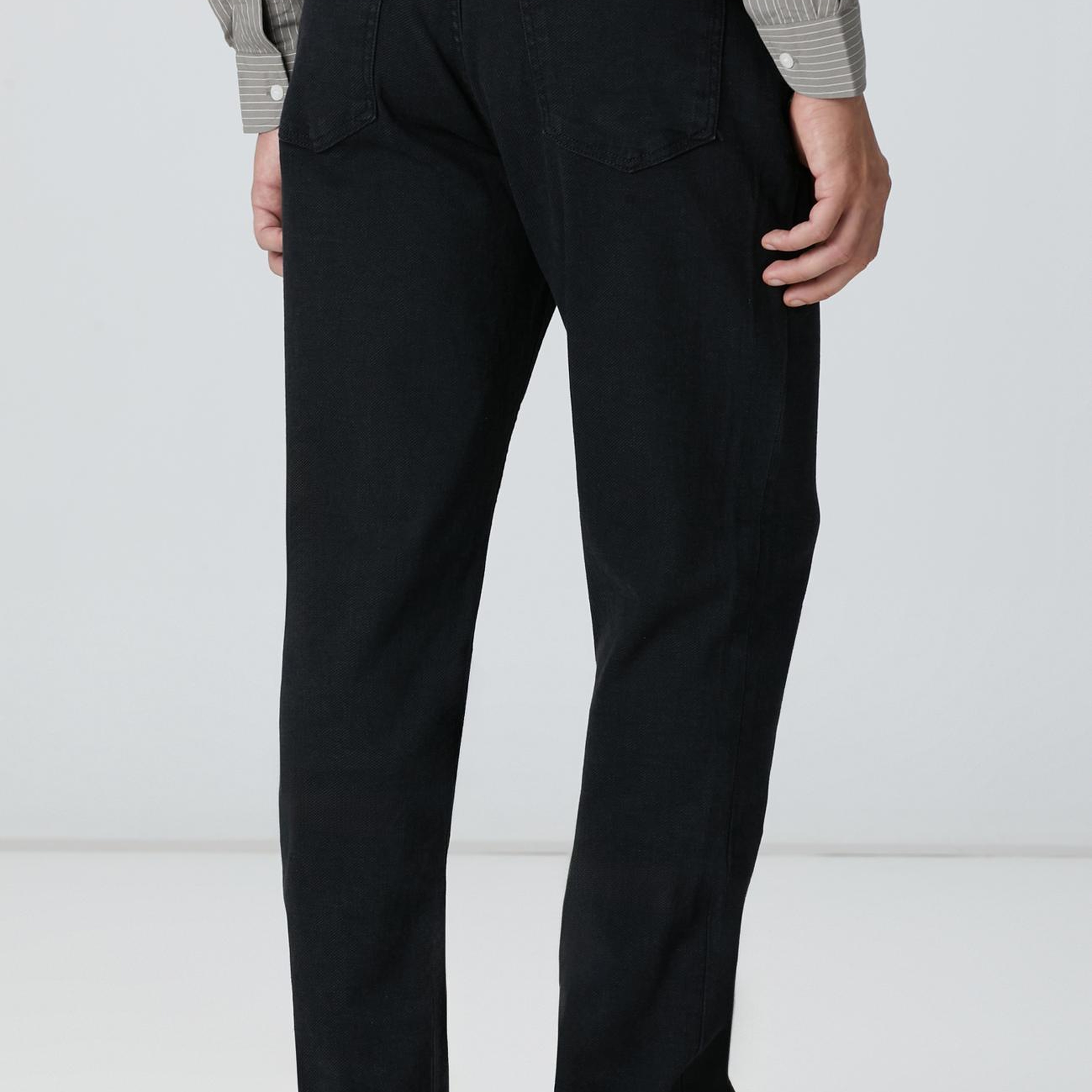 Network Erkek Siyah Denim Pantolon