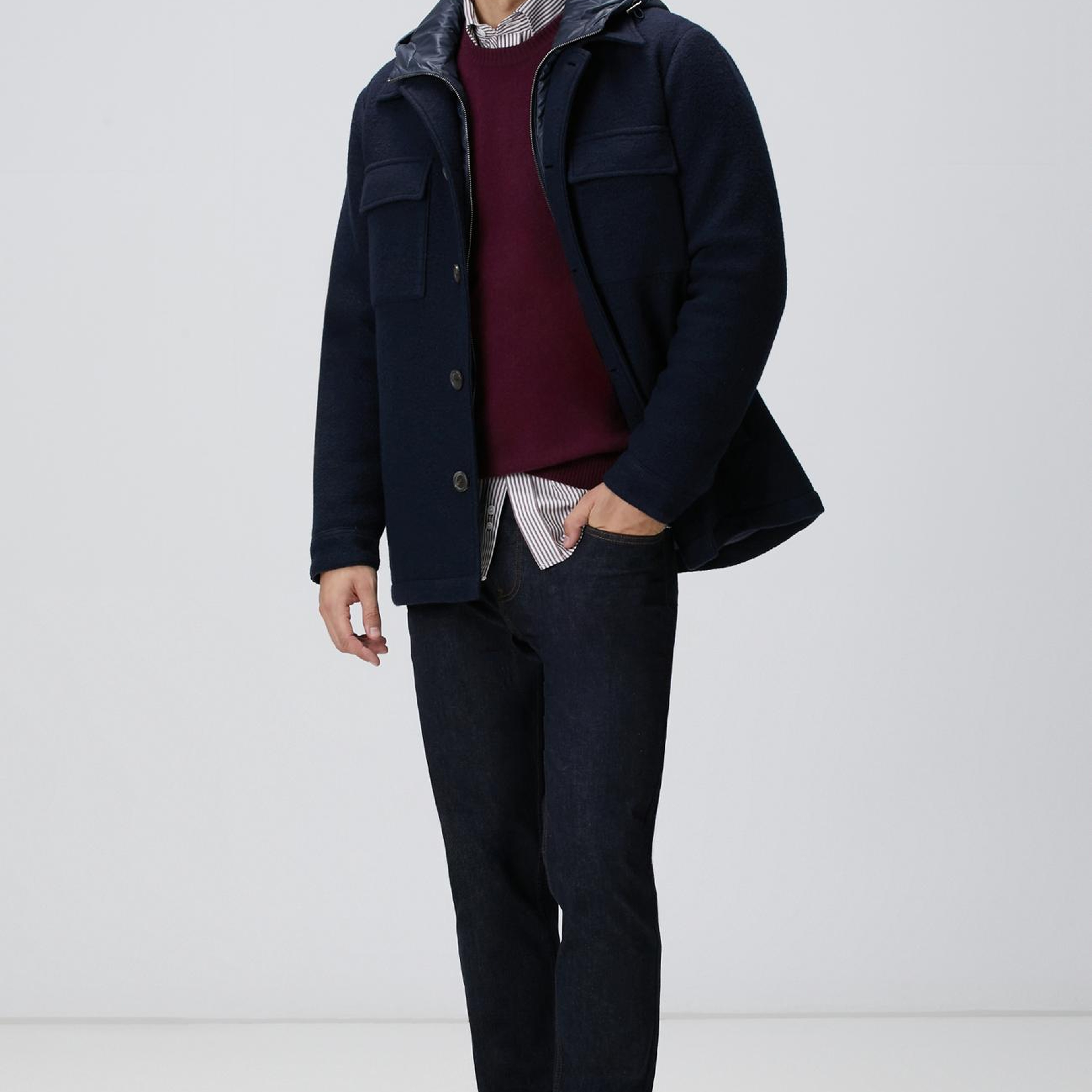 Network Erkek Lacivert Denim Pantolon