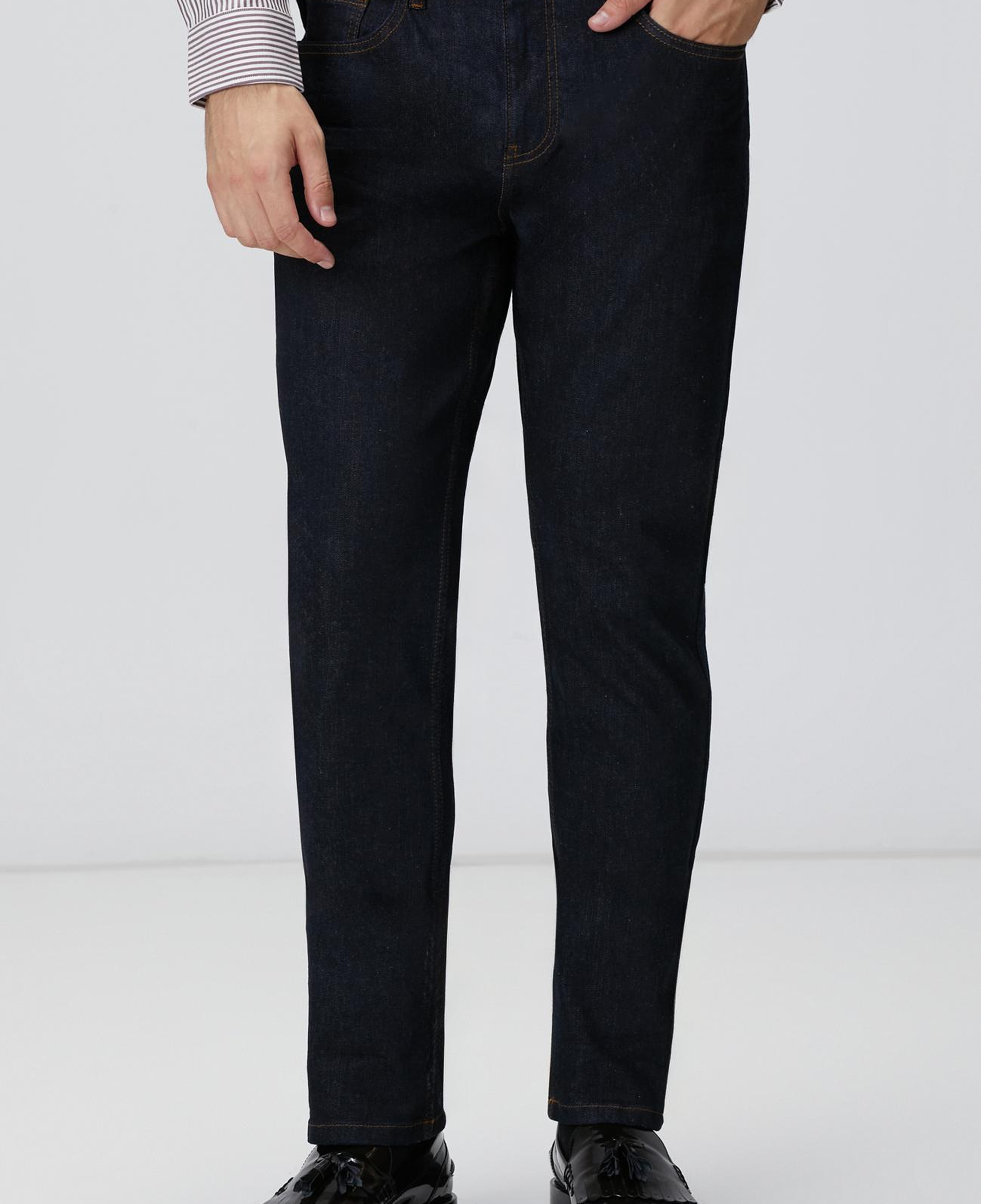 Network Erkek Lacivert Denim Pantolon